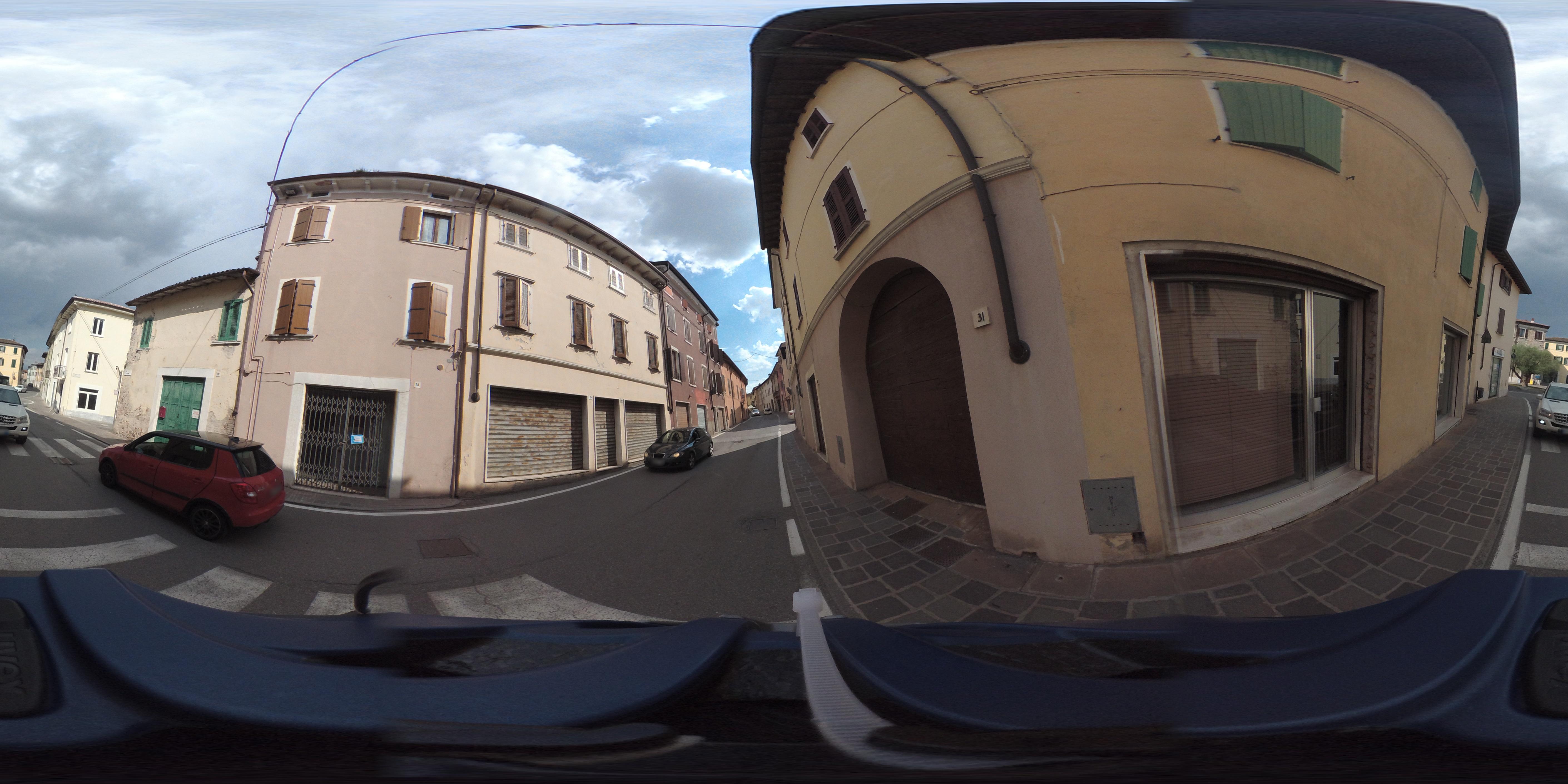Street view of Pozzolengo