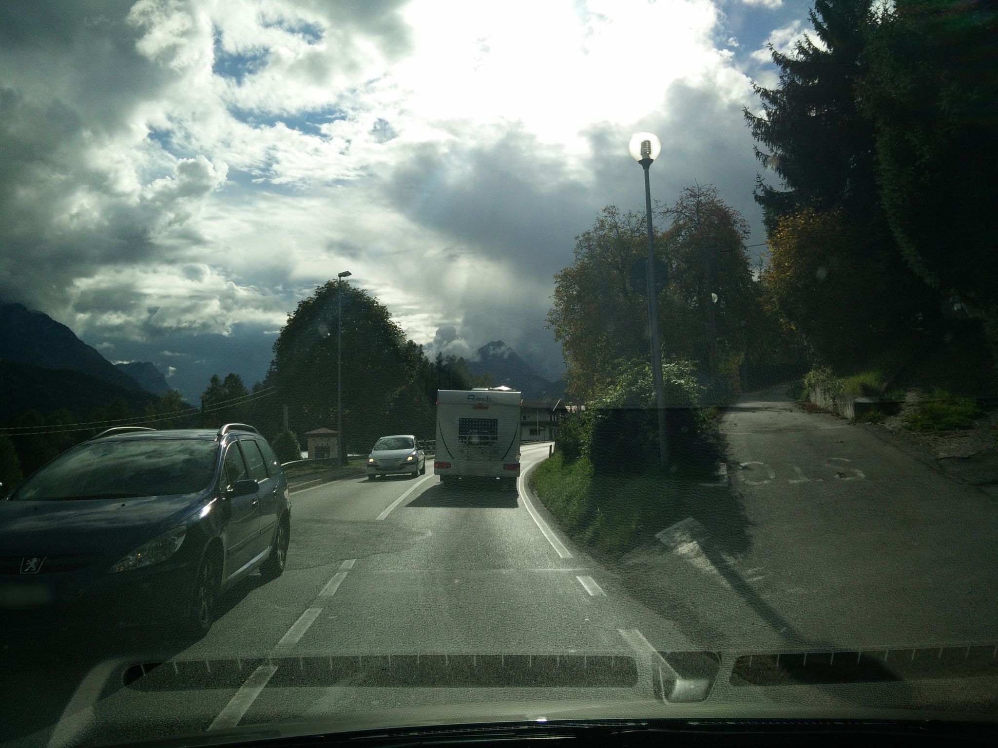 Street view of Domegge di Cadore