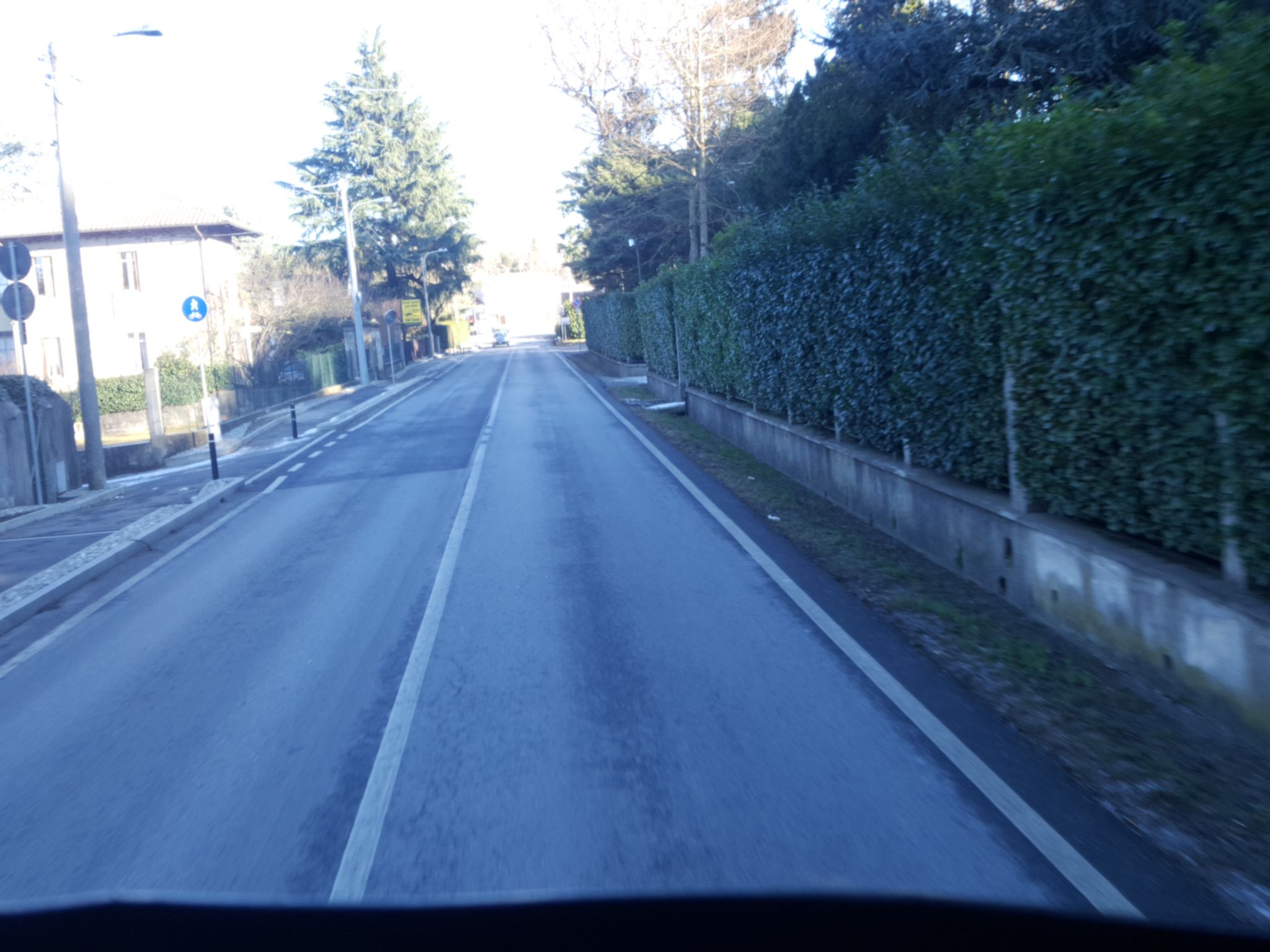Street view of Castelletto Sopra Ticino