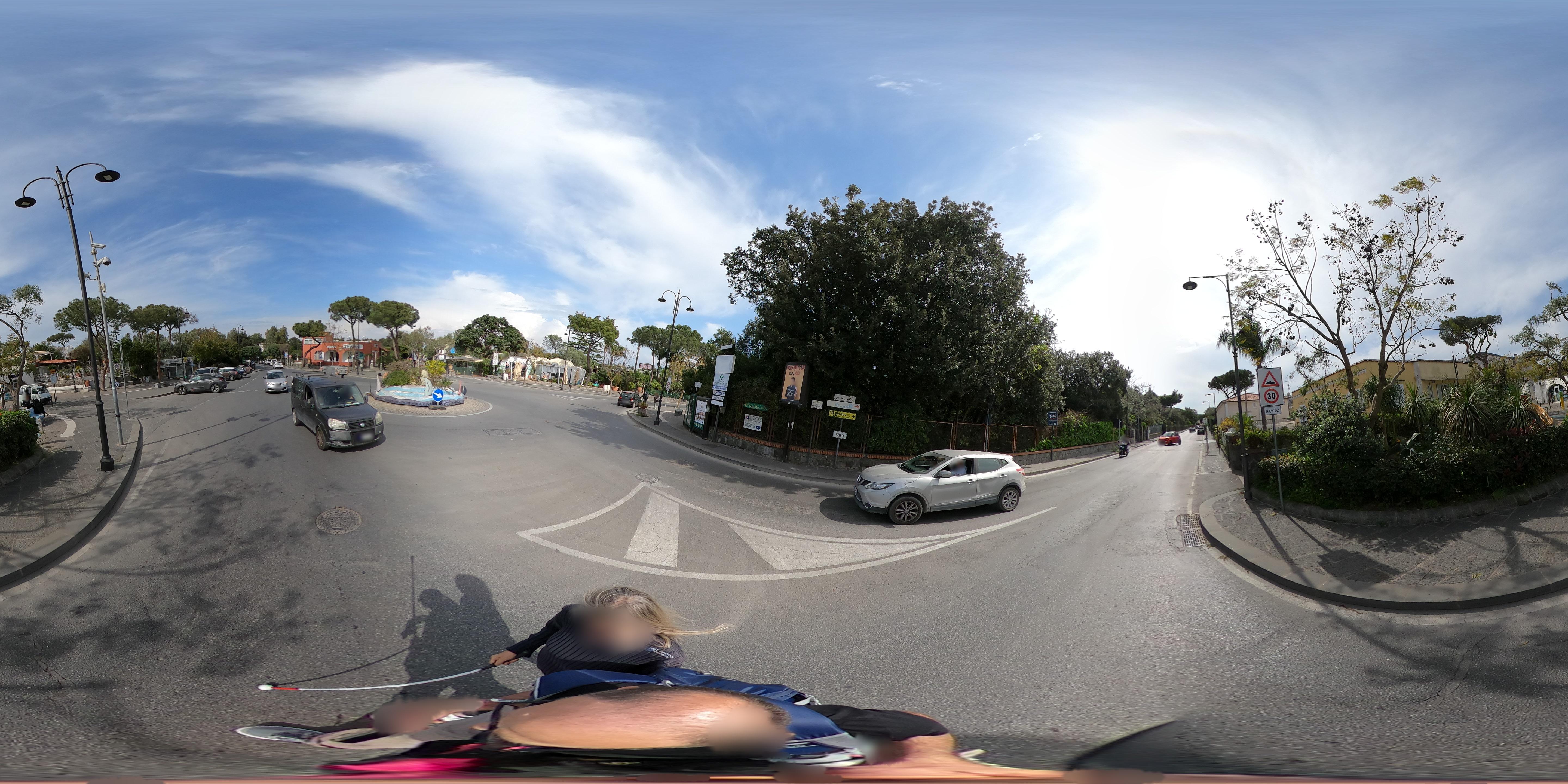 Street view of Ischia
