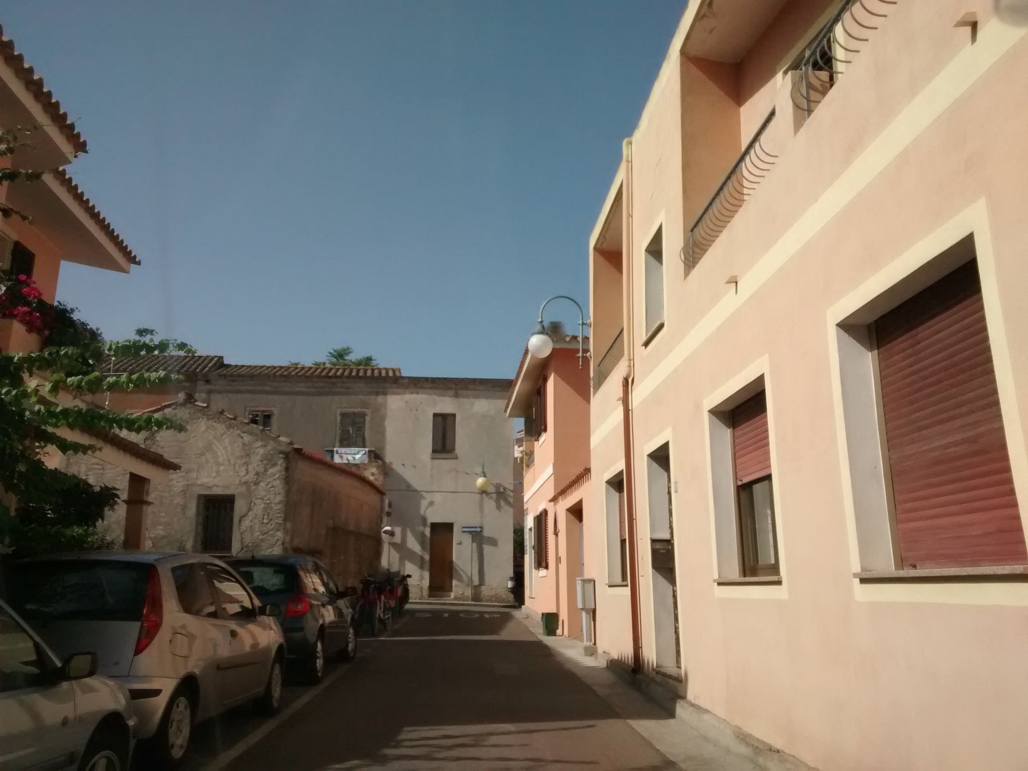 Street view of Villasimius
