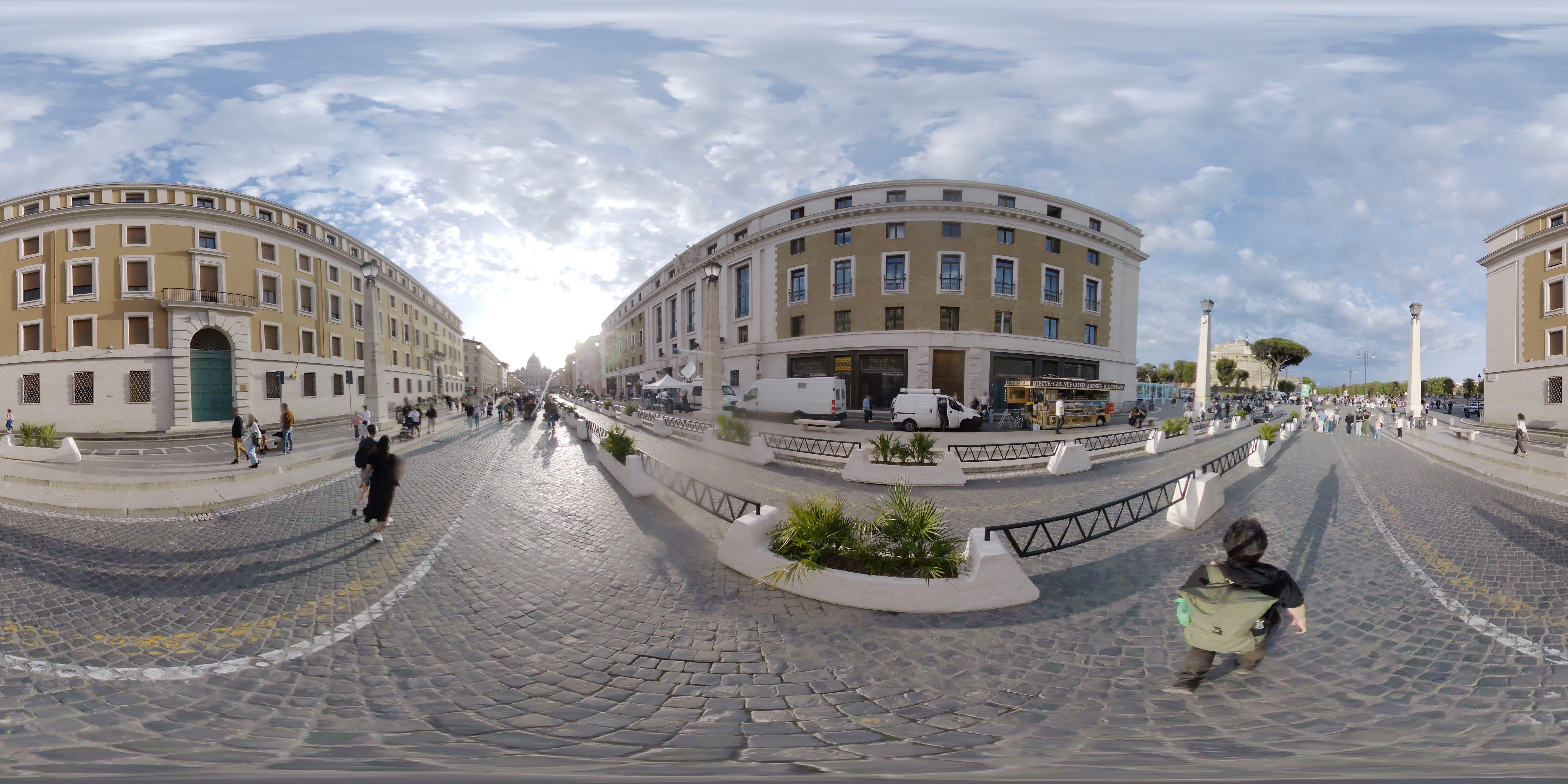 Street view of Borgo