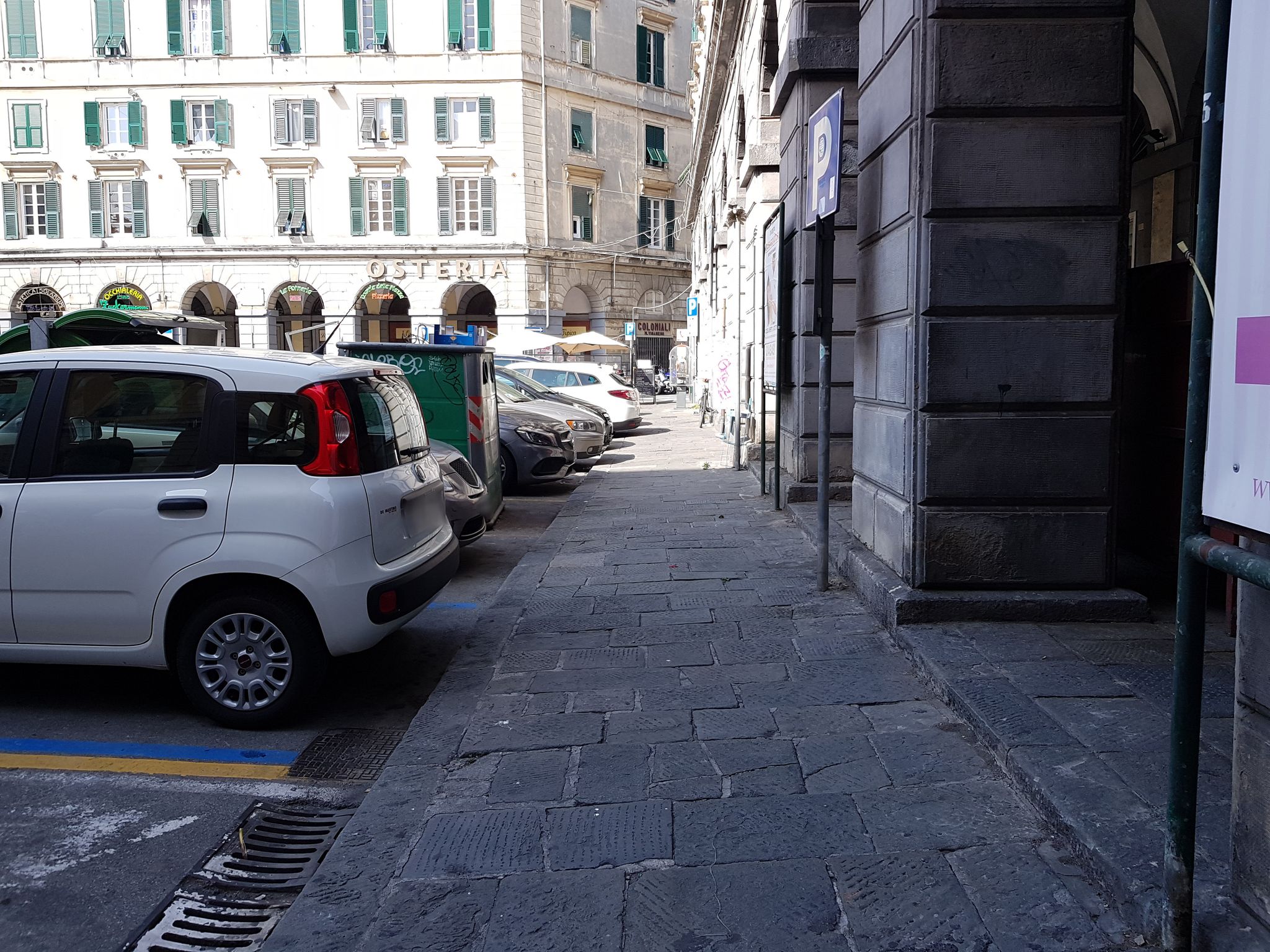 Street view of Genoa