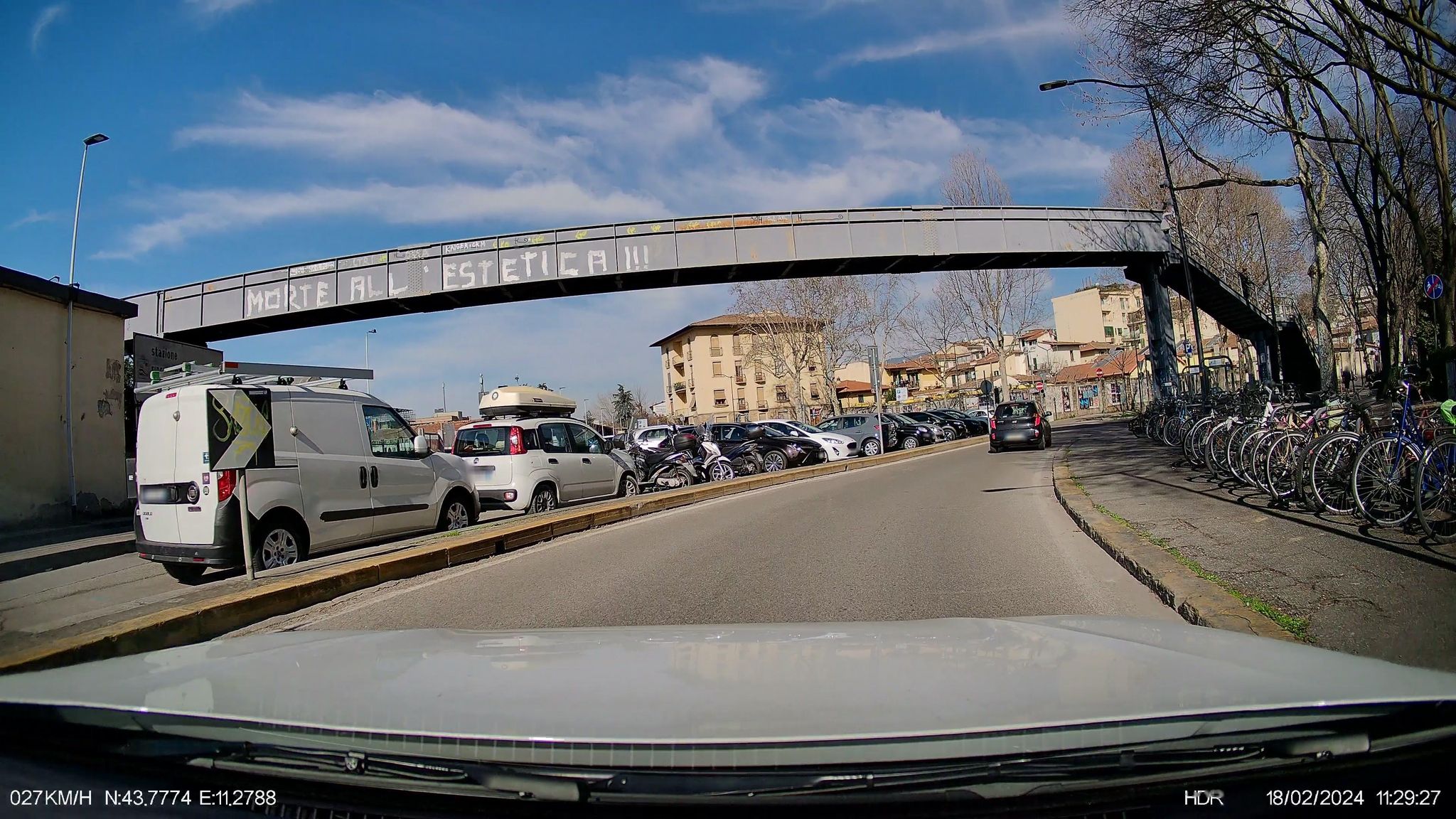 Street view of Campo di Marte