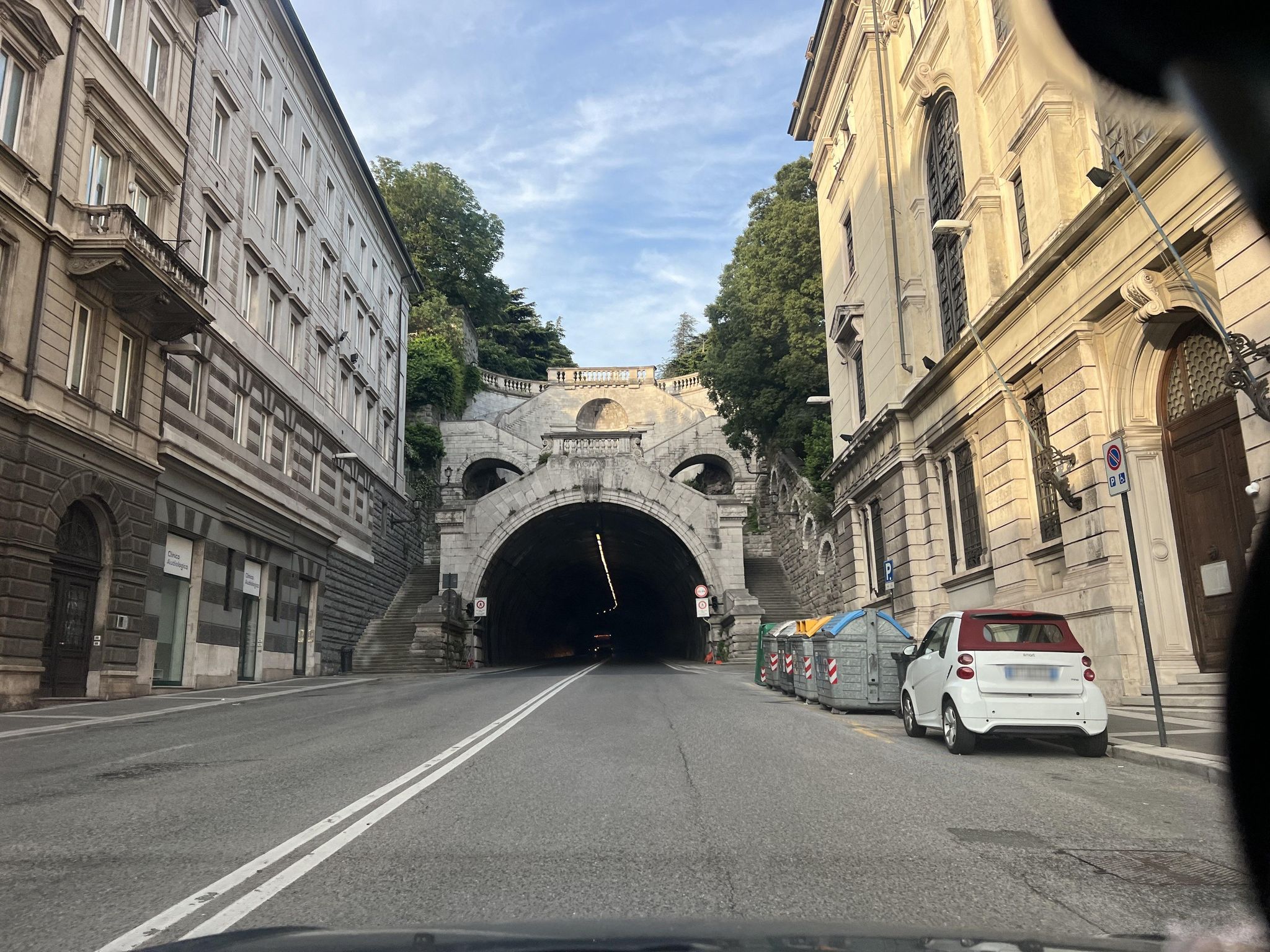 Street view of Trieste