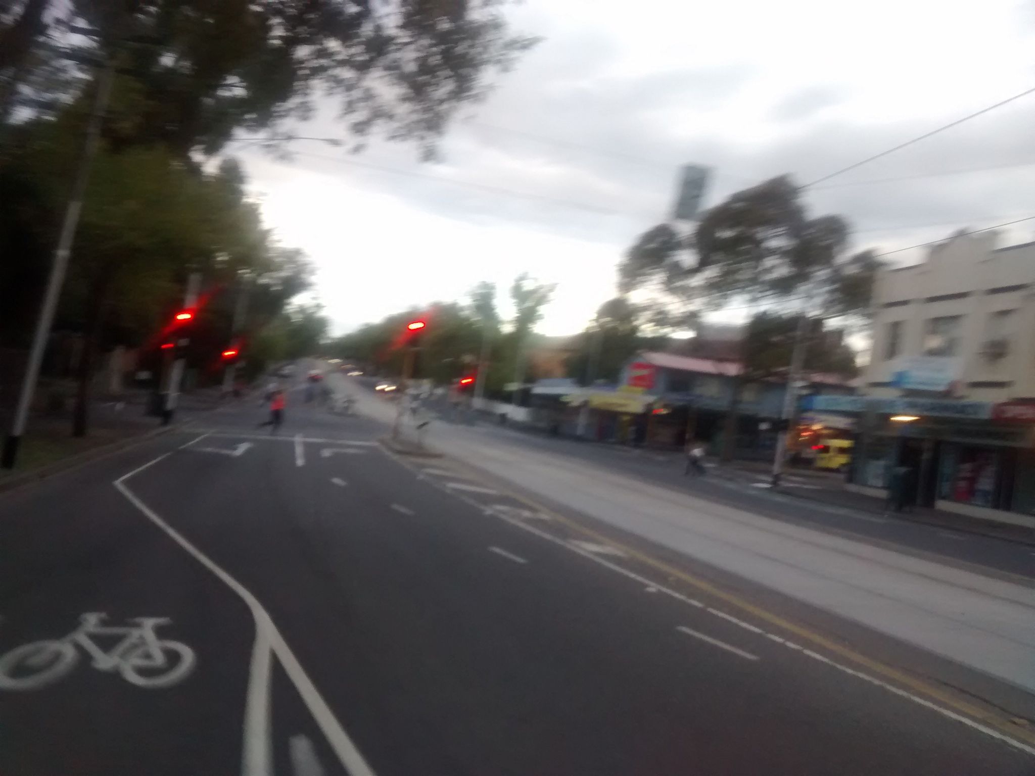 Street view of North Melbourne