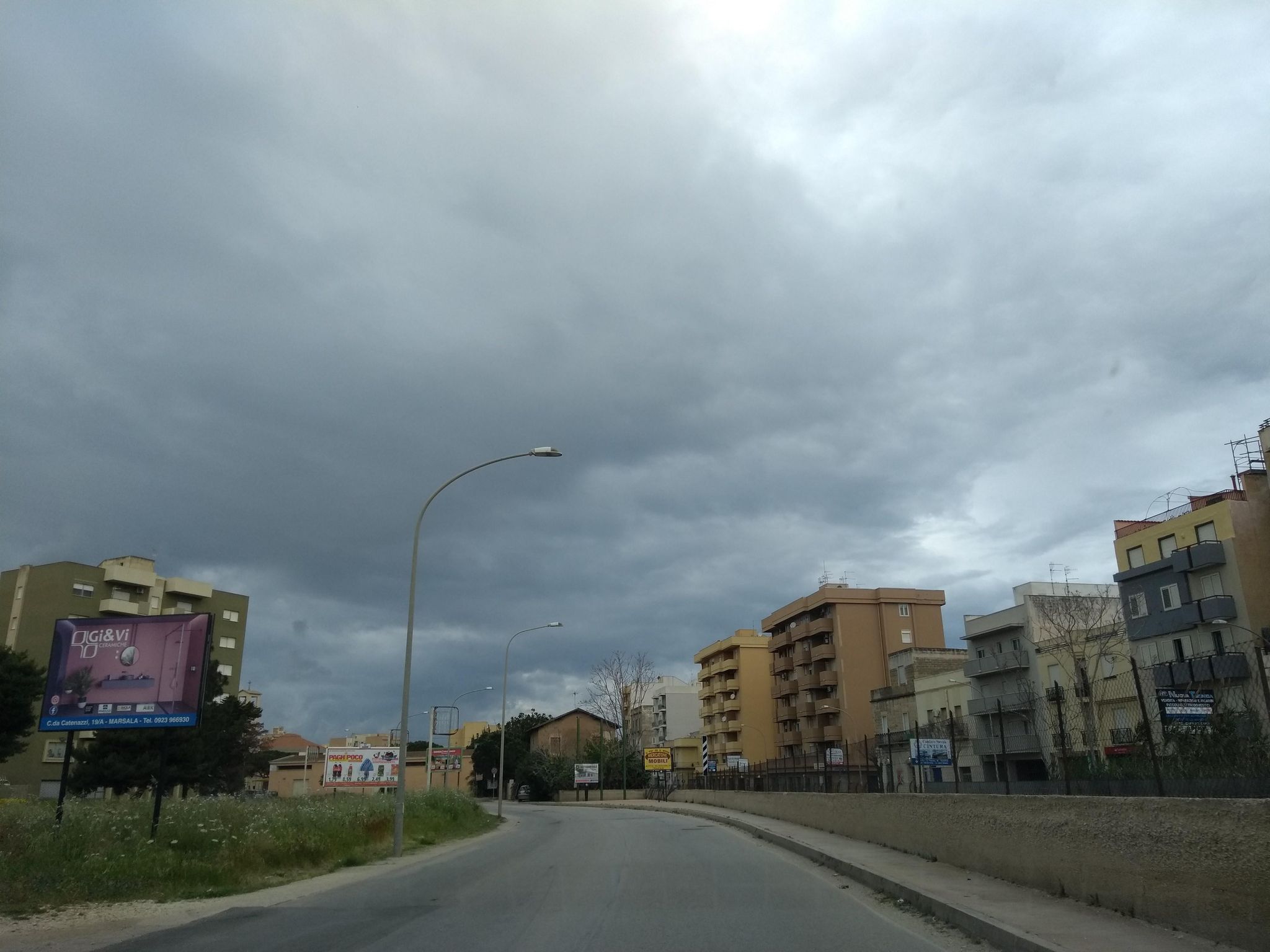 Street view of Trapani