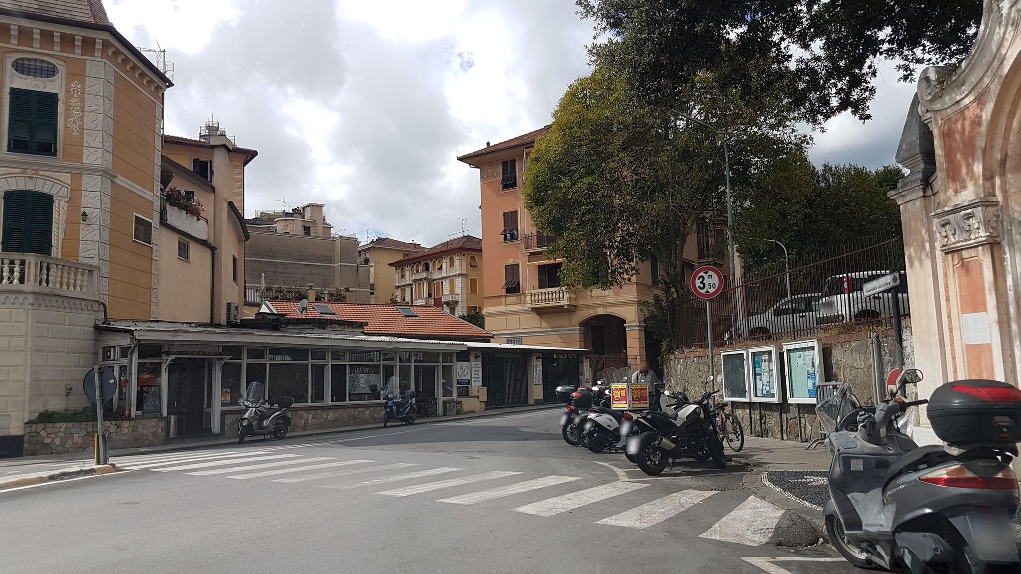 Street view of Rapallo