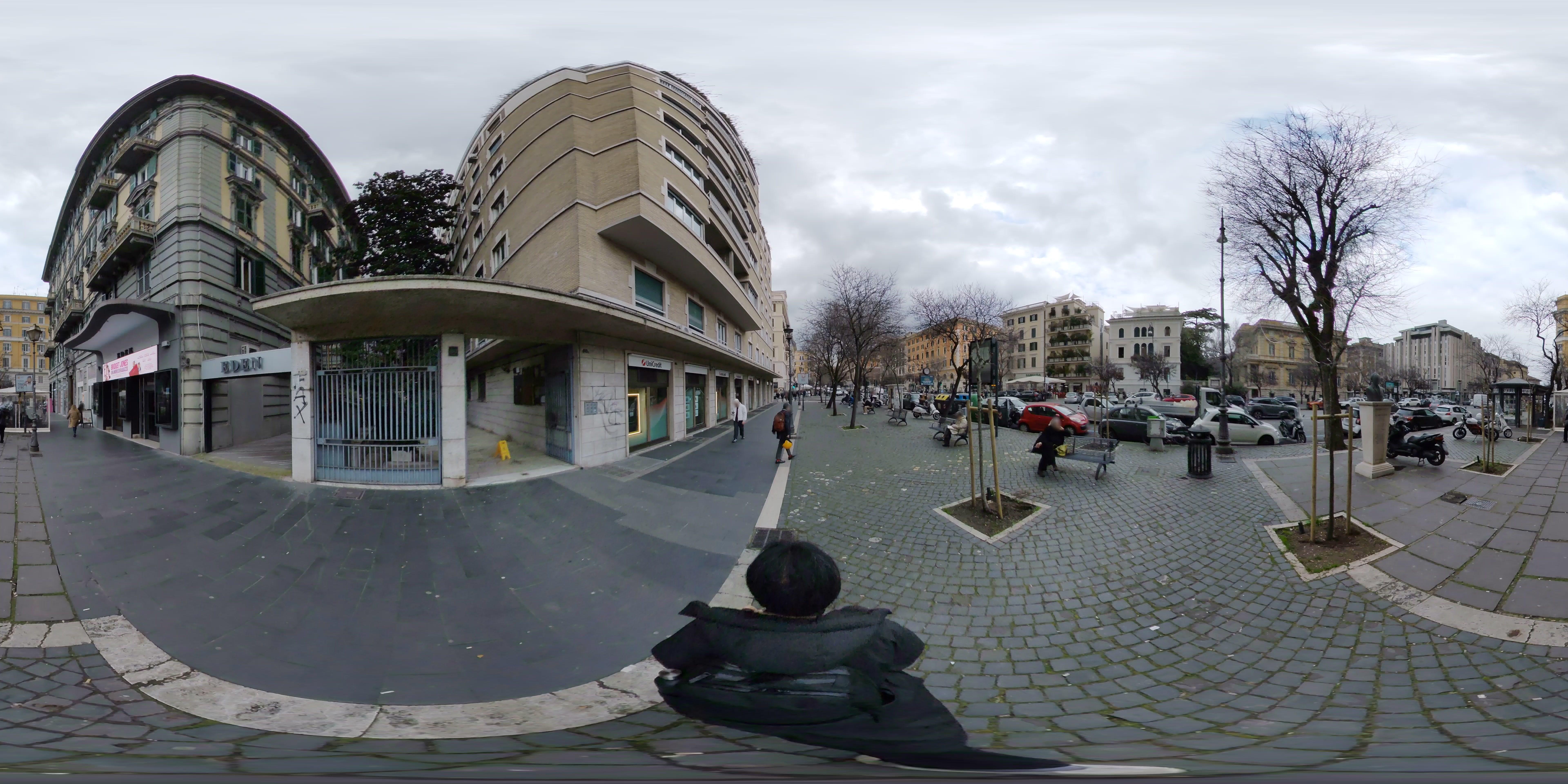 Street view of Prati