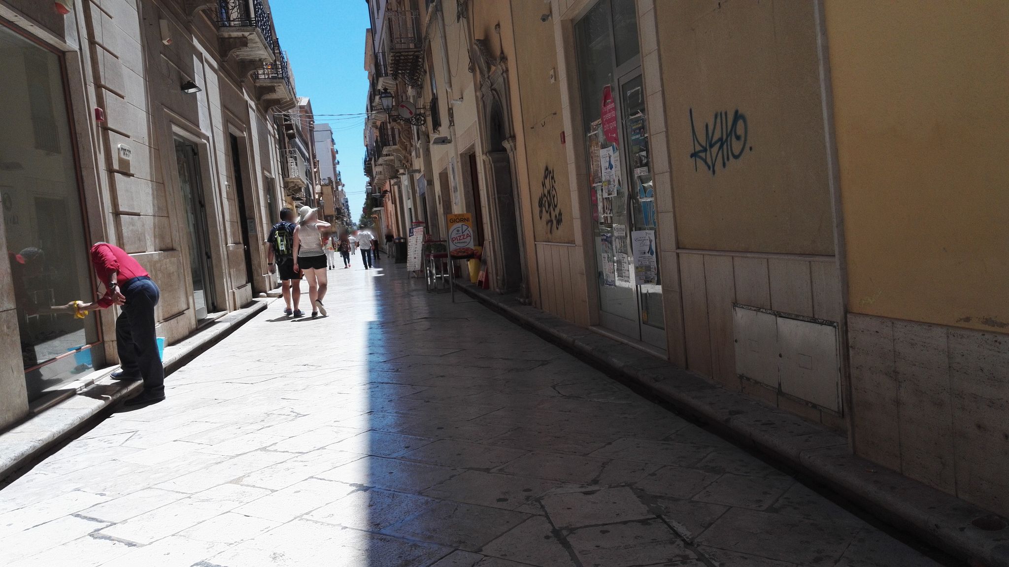 Street view of Marsala
