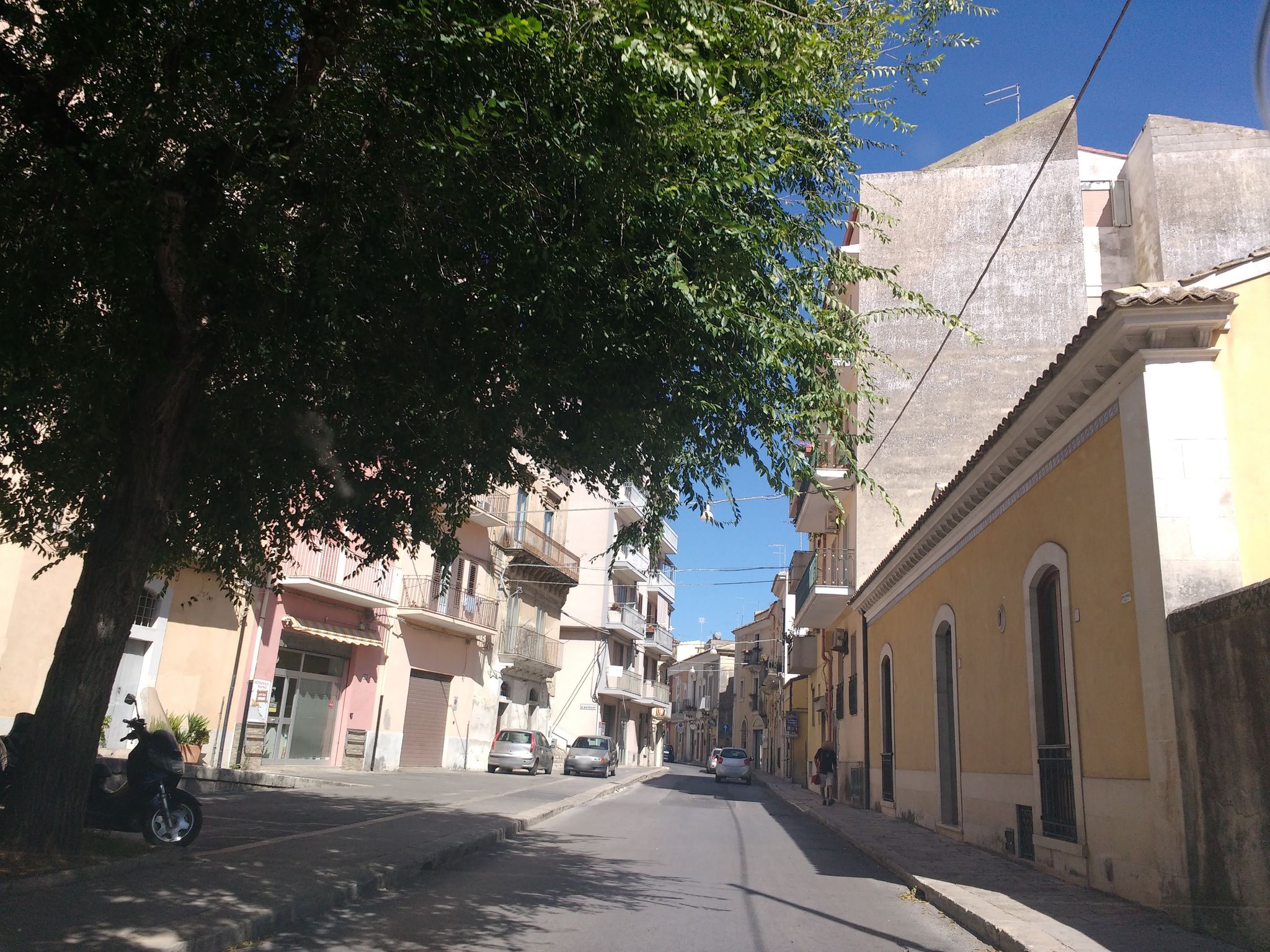 Street view of Ragusa