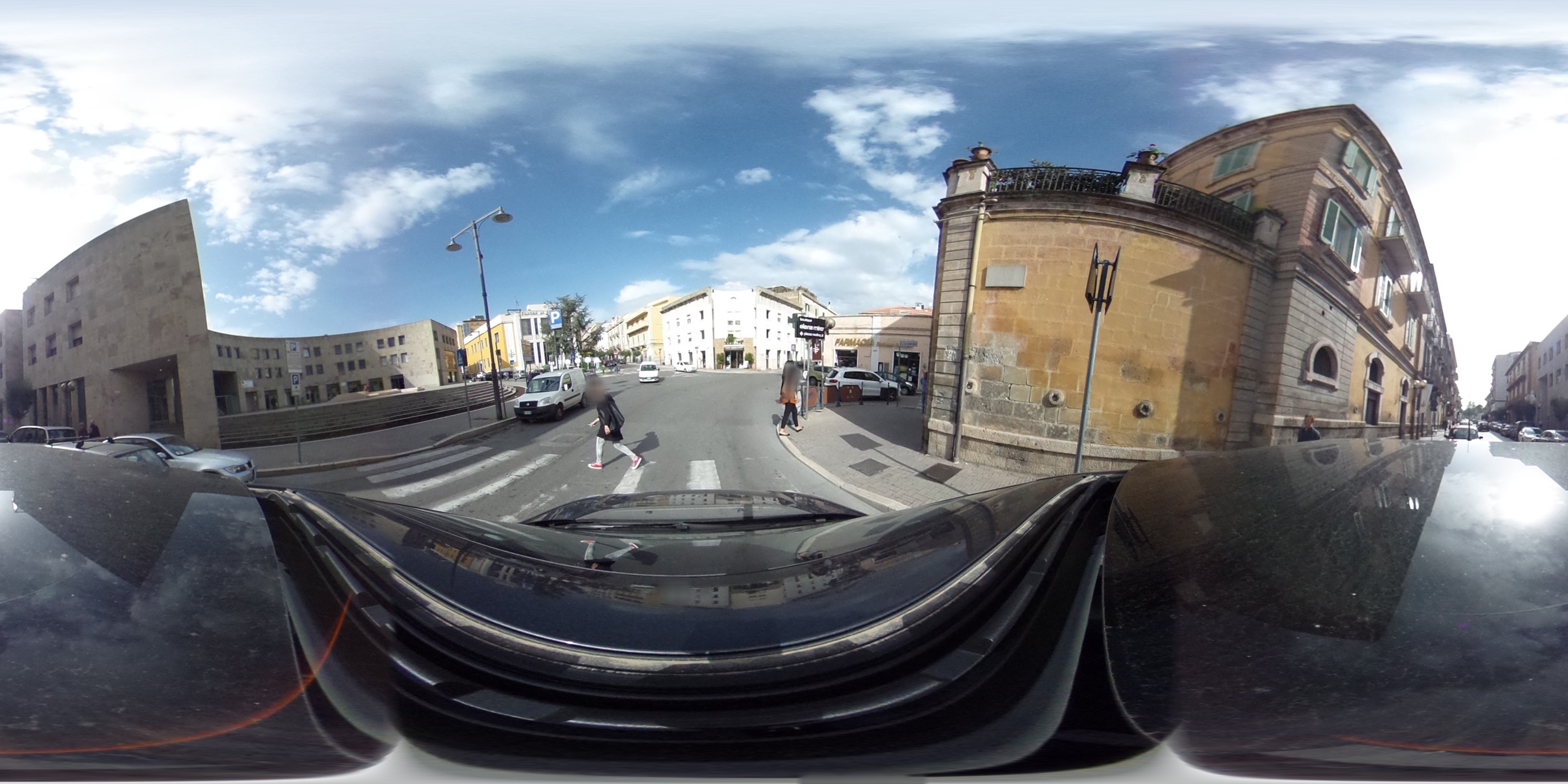 Street view of Matera