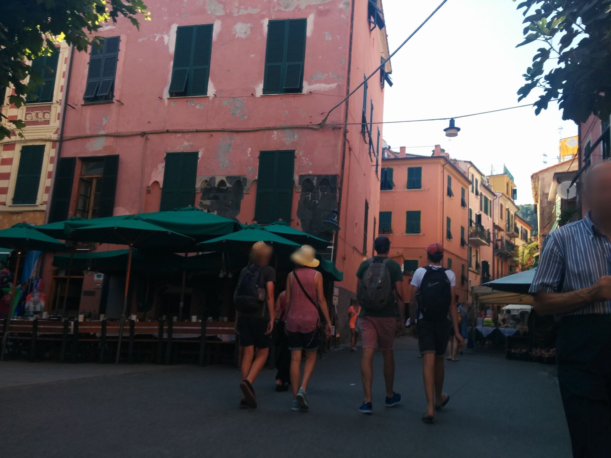 Street view of Monterosso al Mare