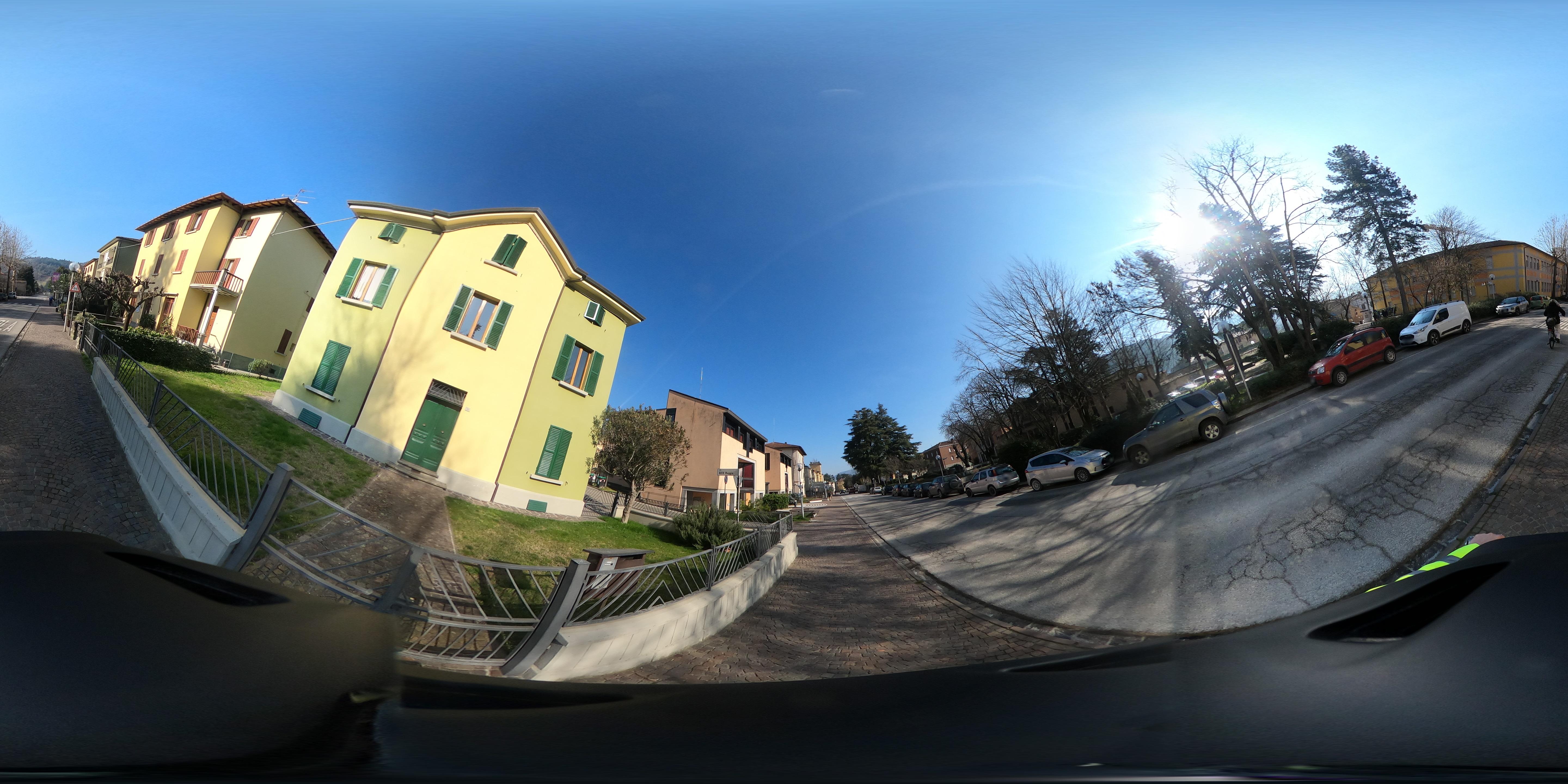 Street view of Casola Valsenio