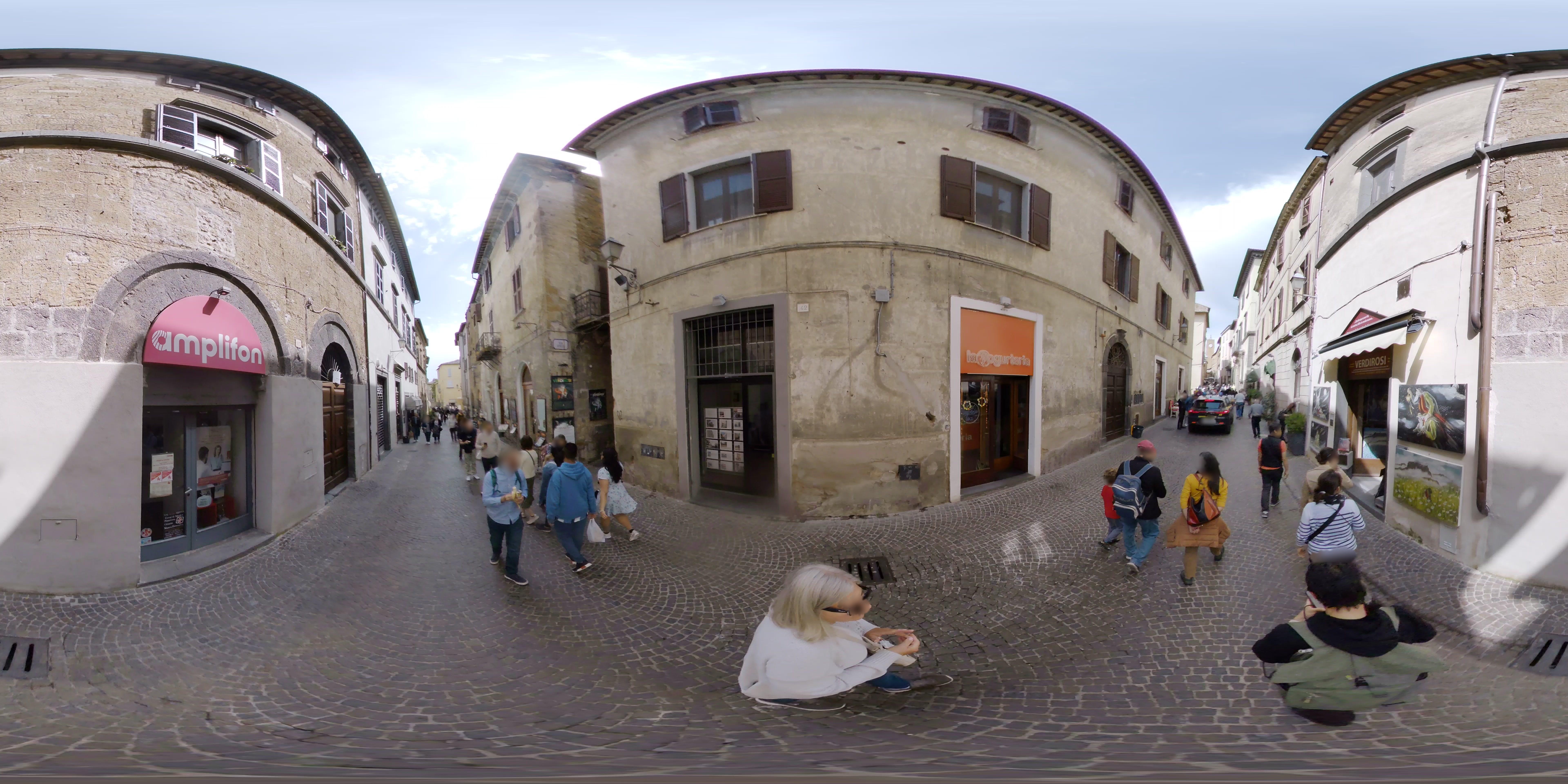 Street view of Orvieto