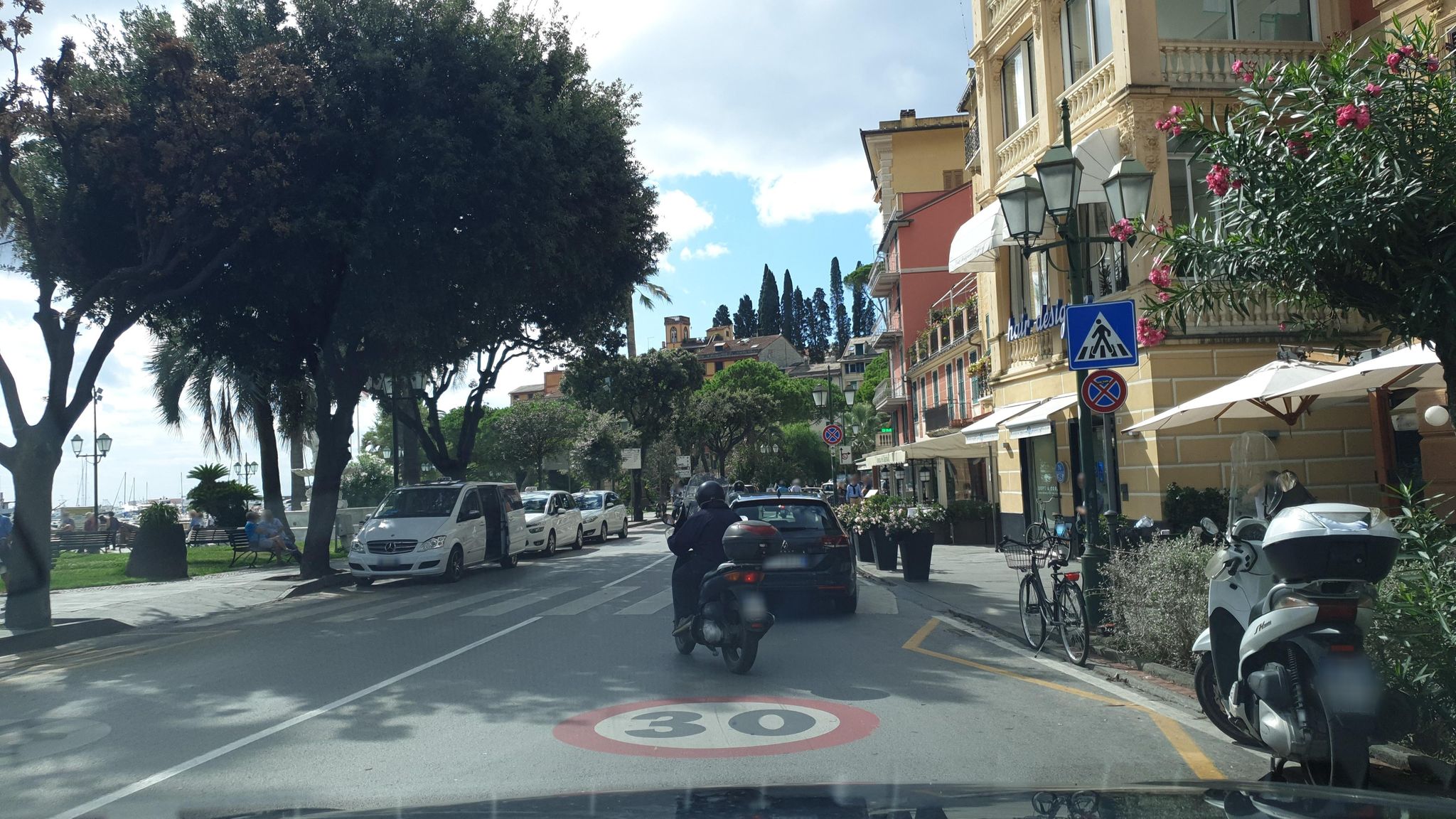 Street view of Santa Margherita Ligure