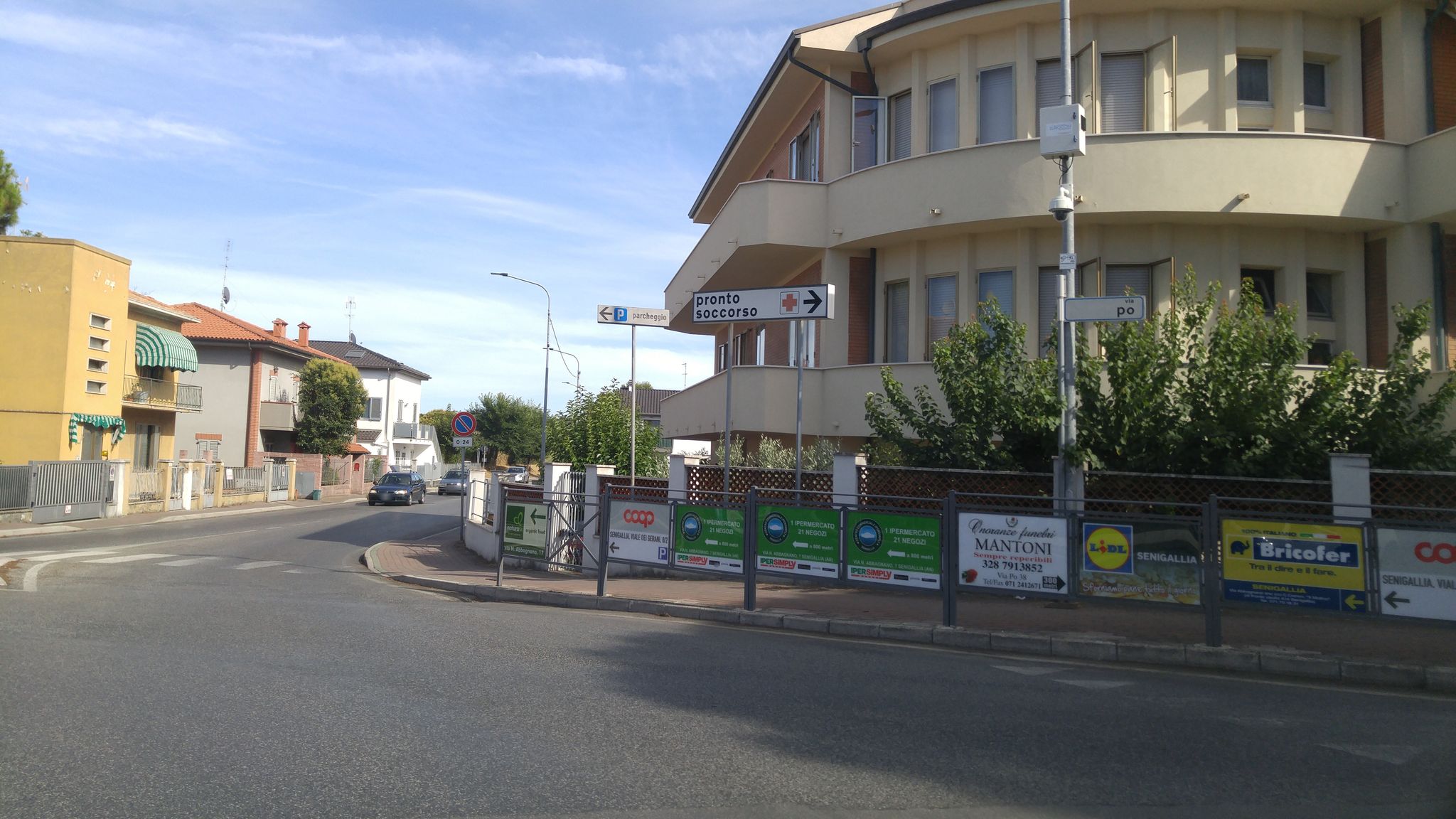 Street view of Senigallia