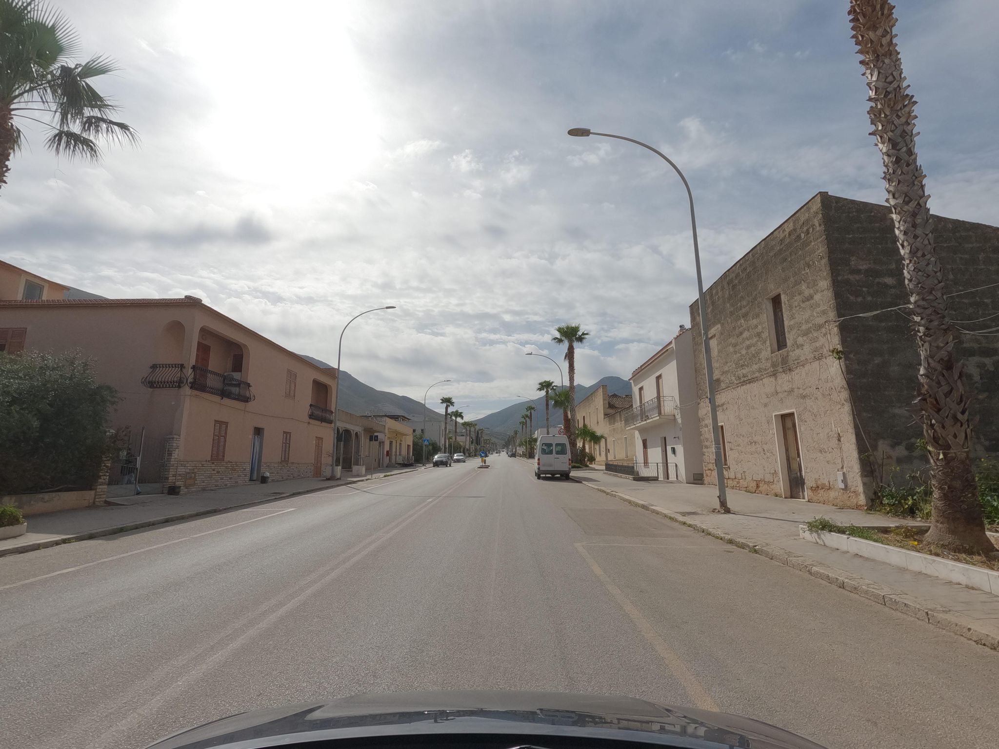 Street view of Castelluzzo