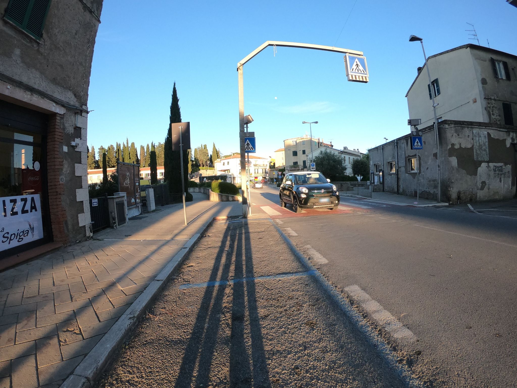 Street view of Manciano