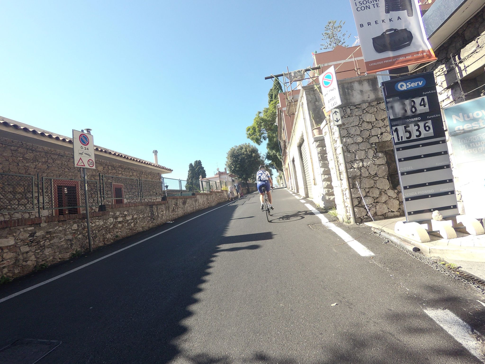 Street view of Taormina