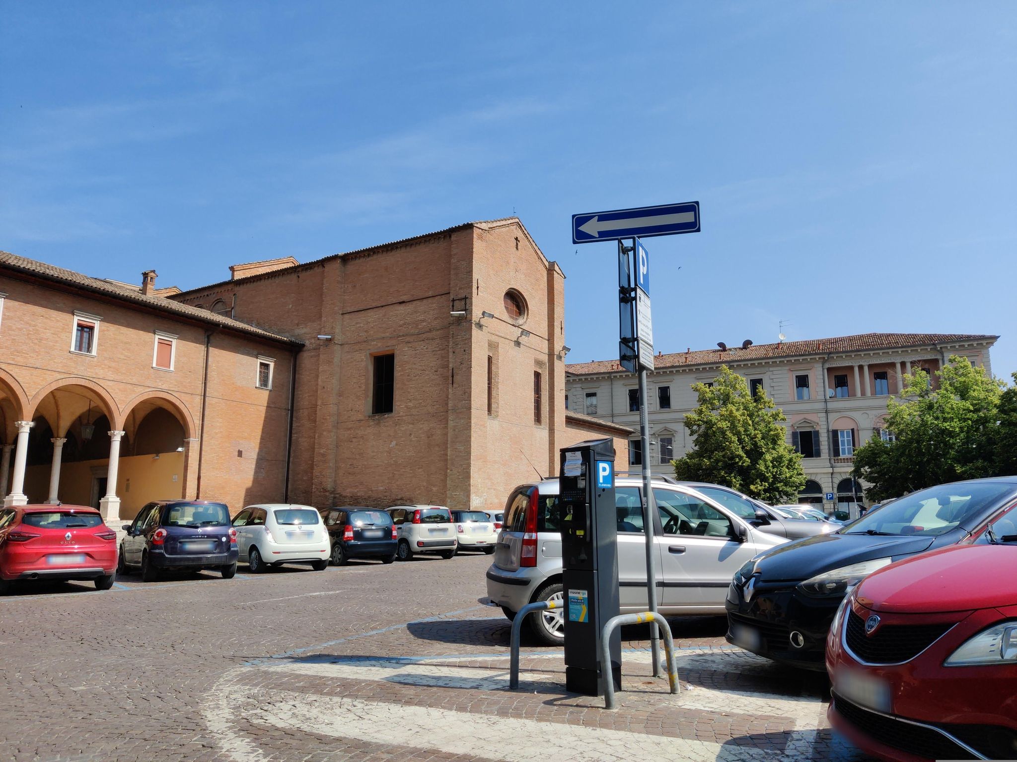 Street view of Forlì