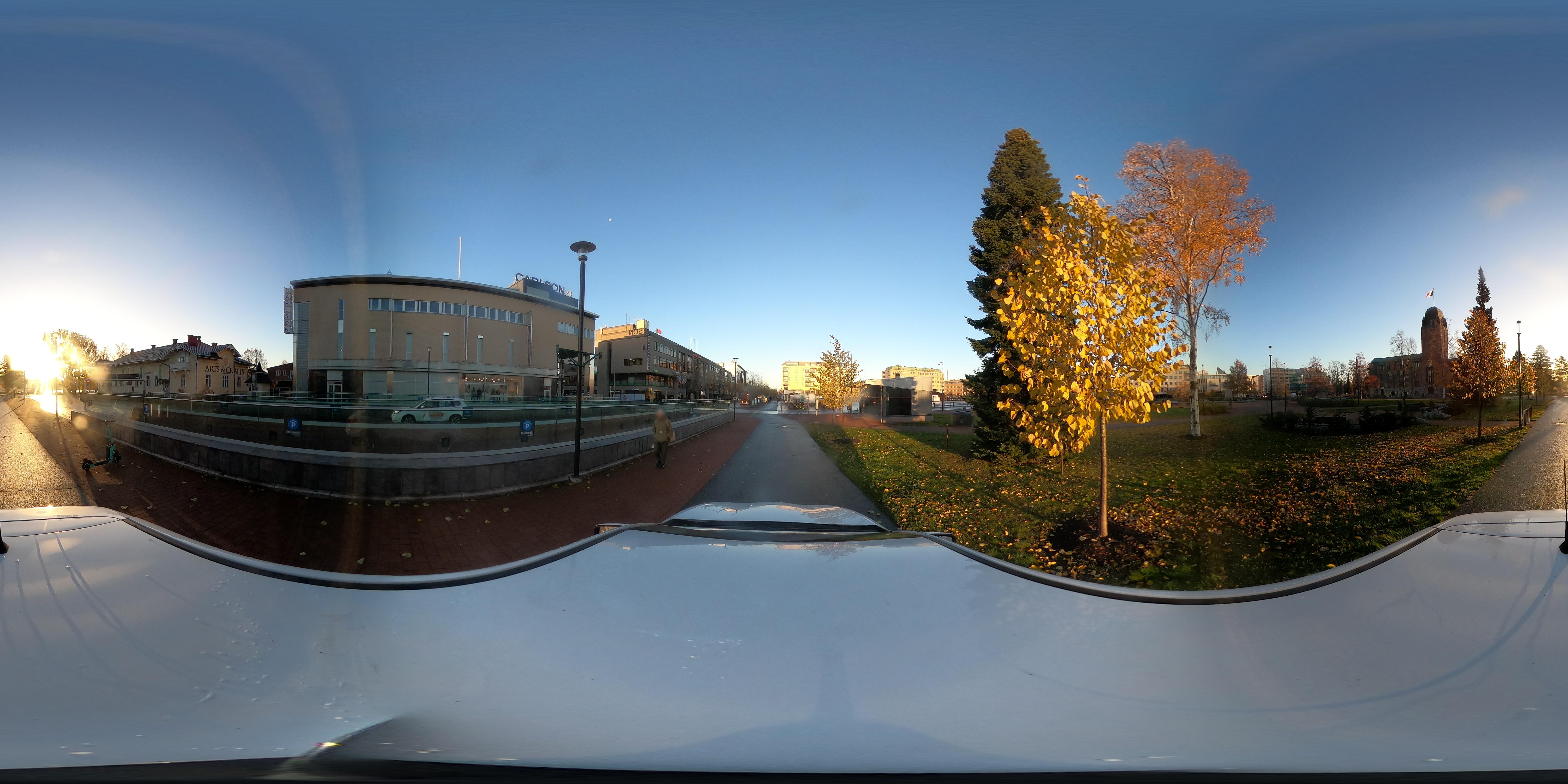 Street view of Joensuu