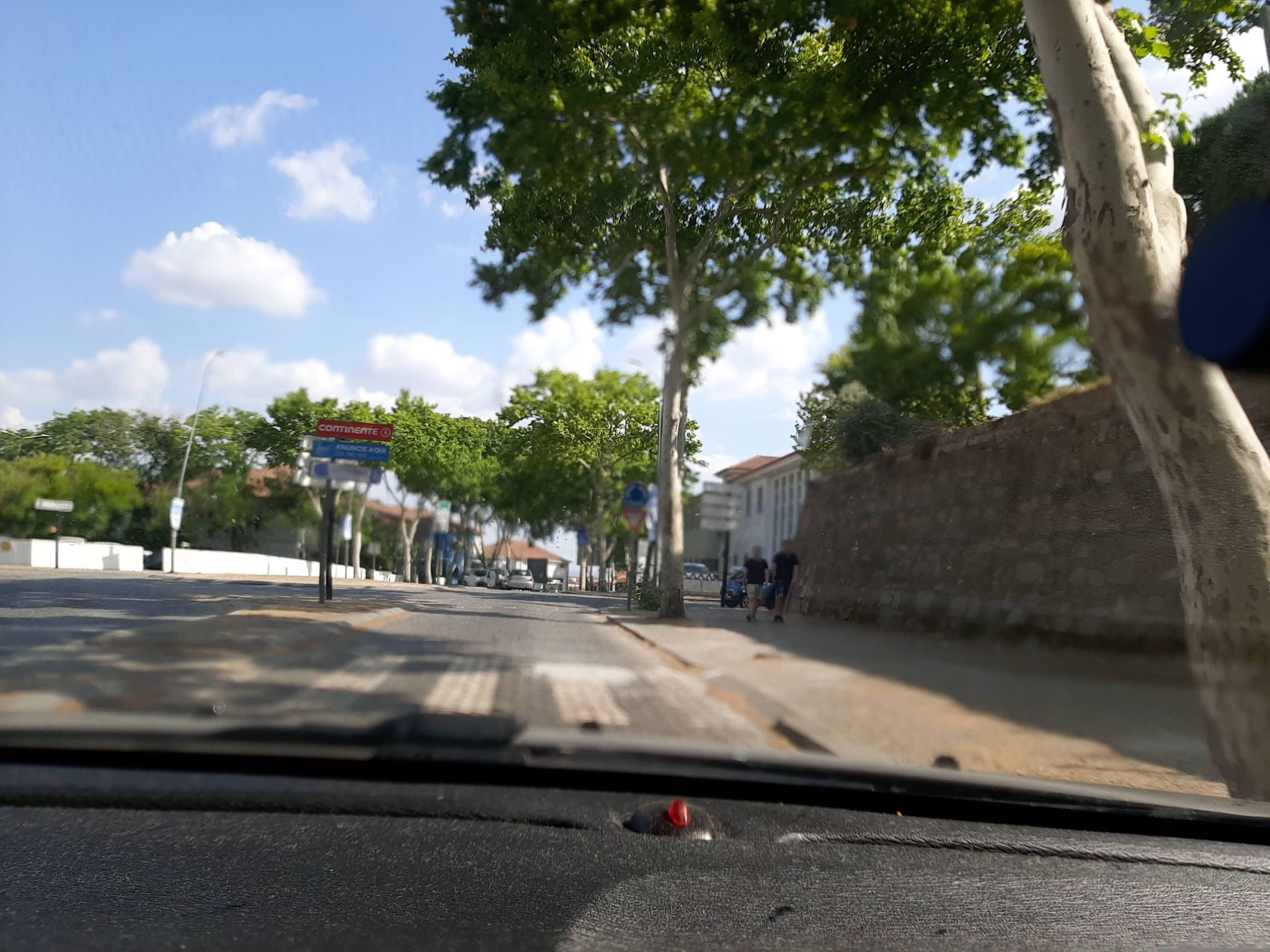 Street view of Évora