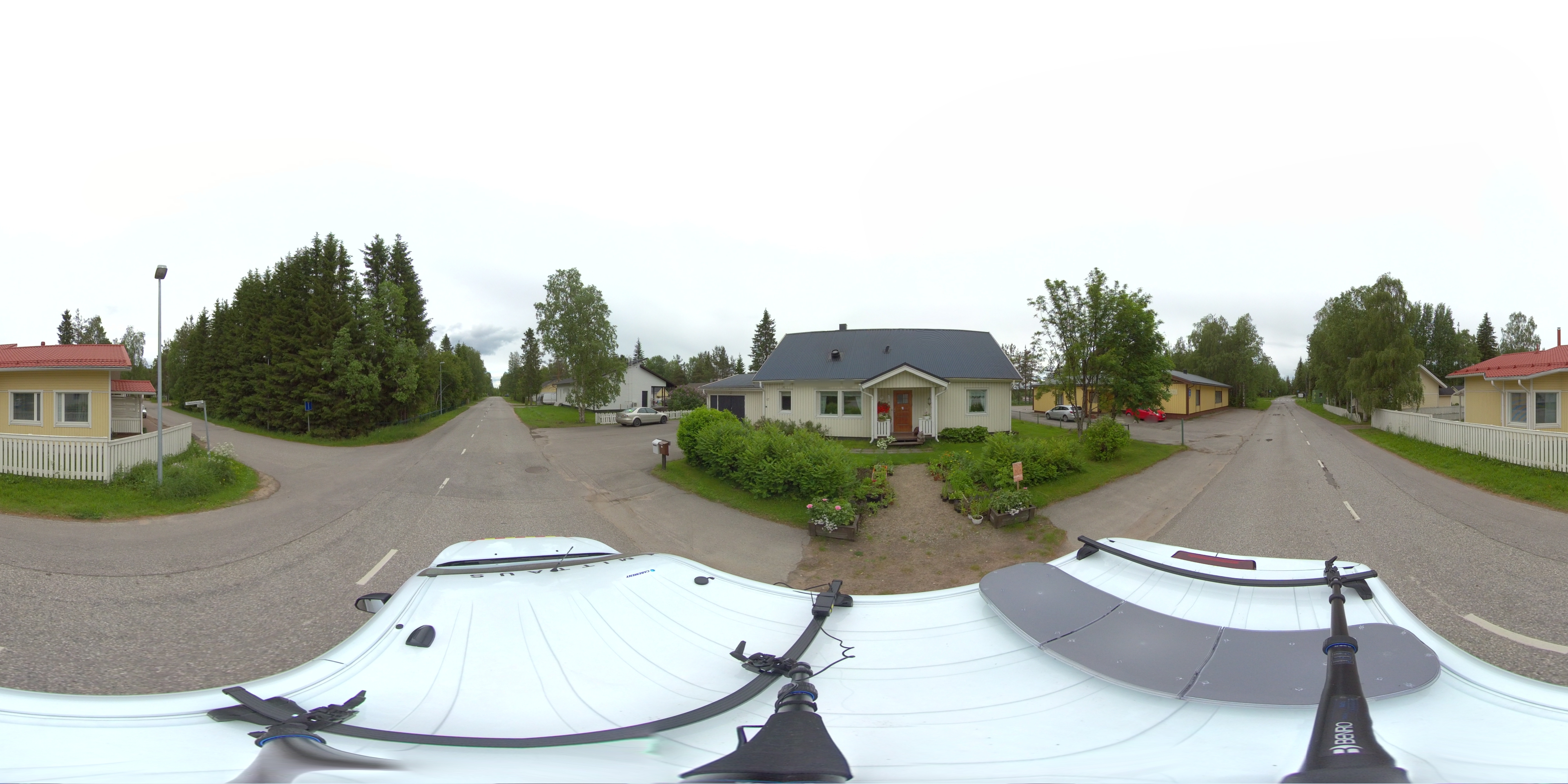 Street view of Rovaniemi
