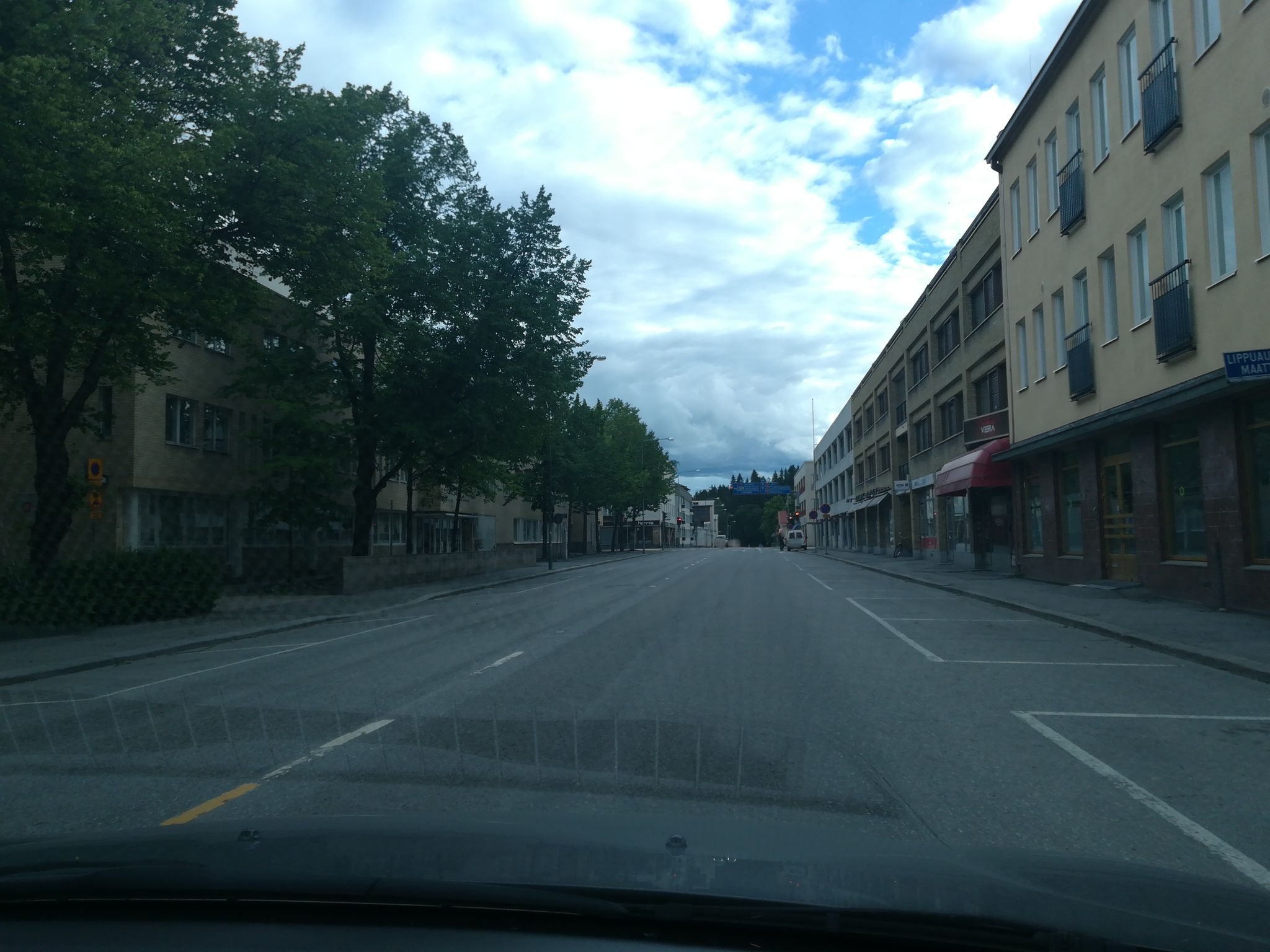 Street view of Mikkeli