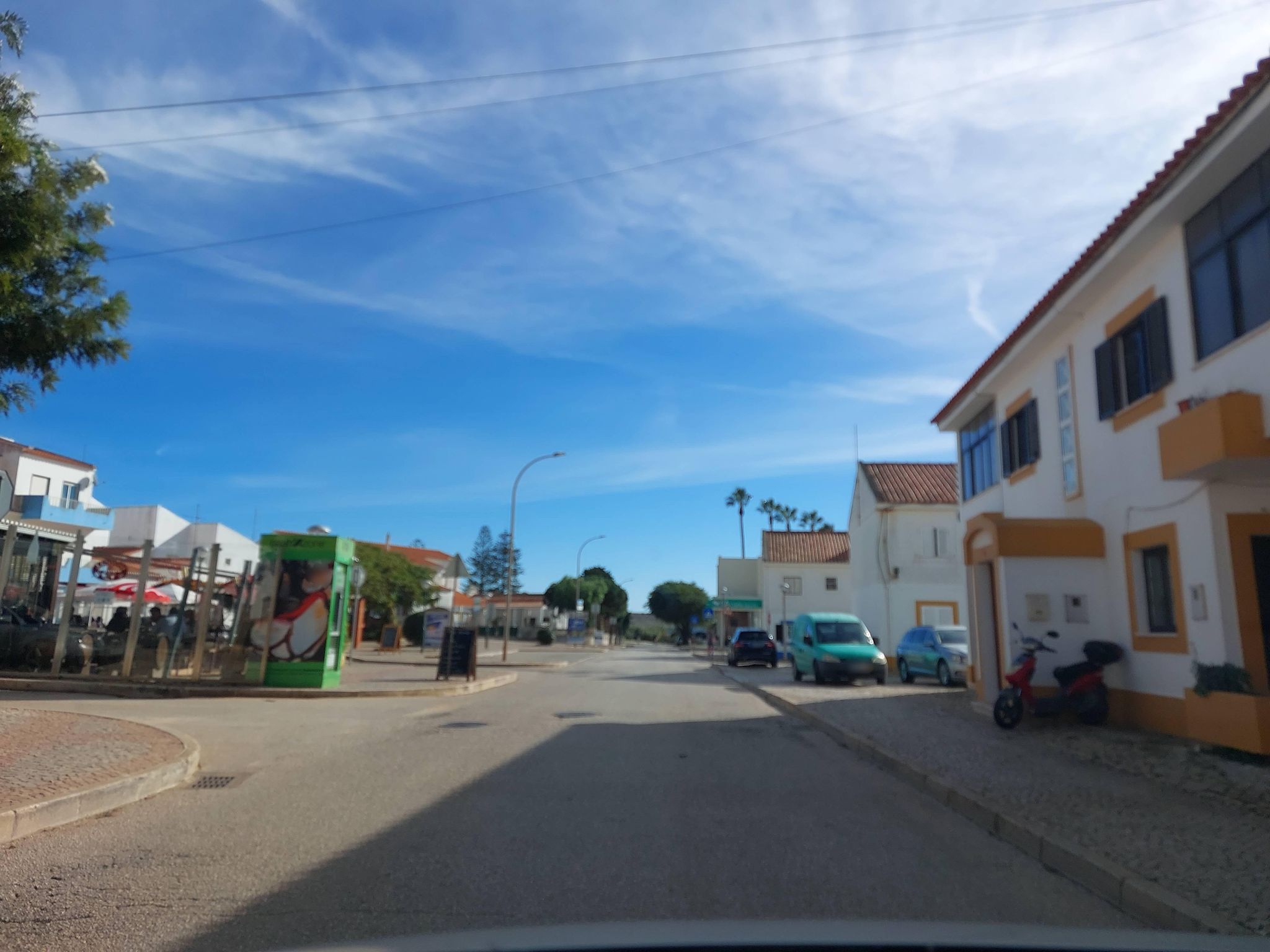 Street view of Vila do Bispo