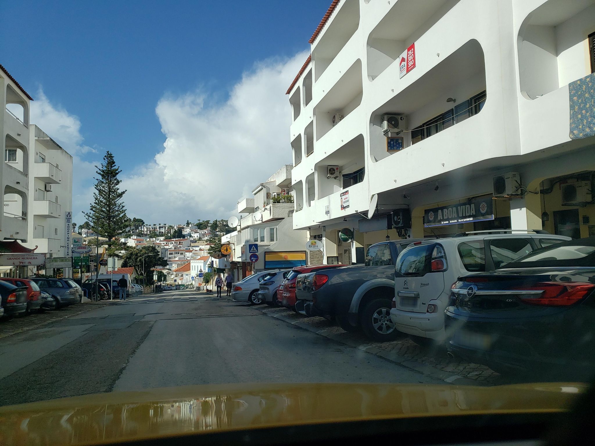 Street view of Carvoeiro