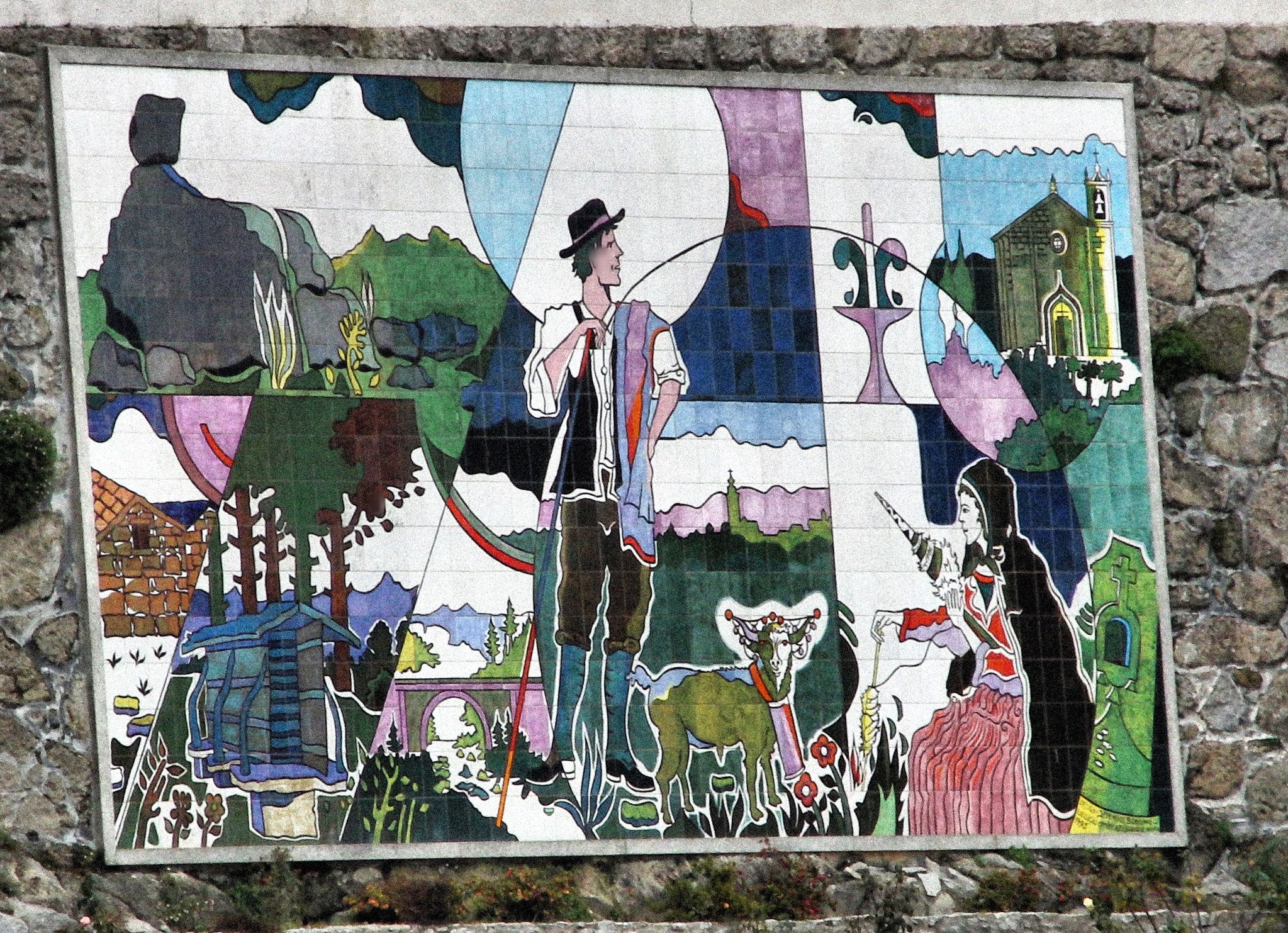 Street view of Castro Daire
