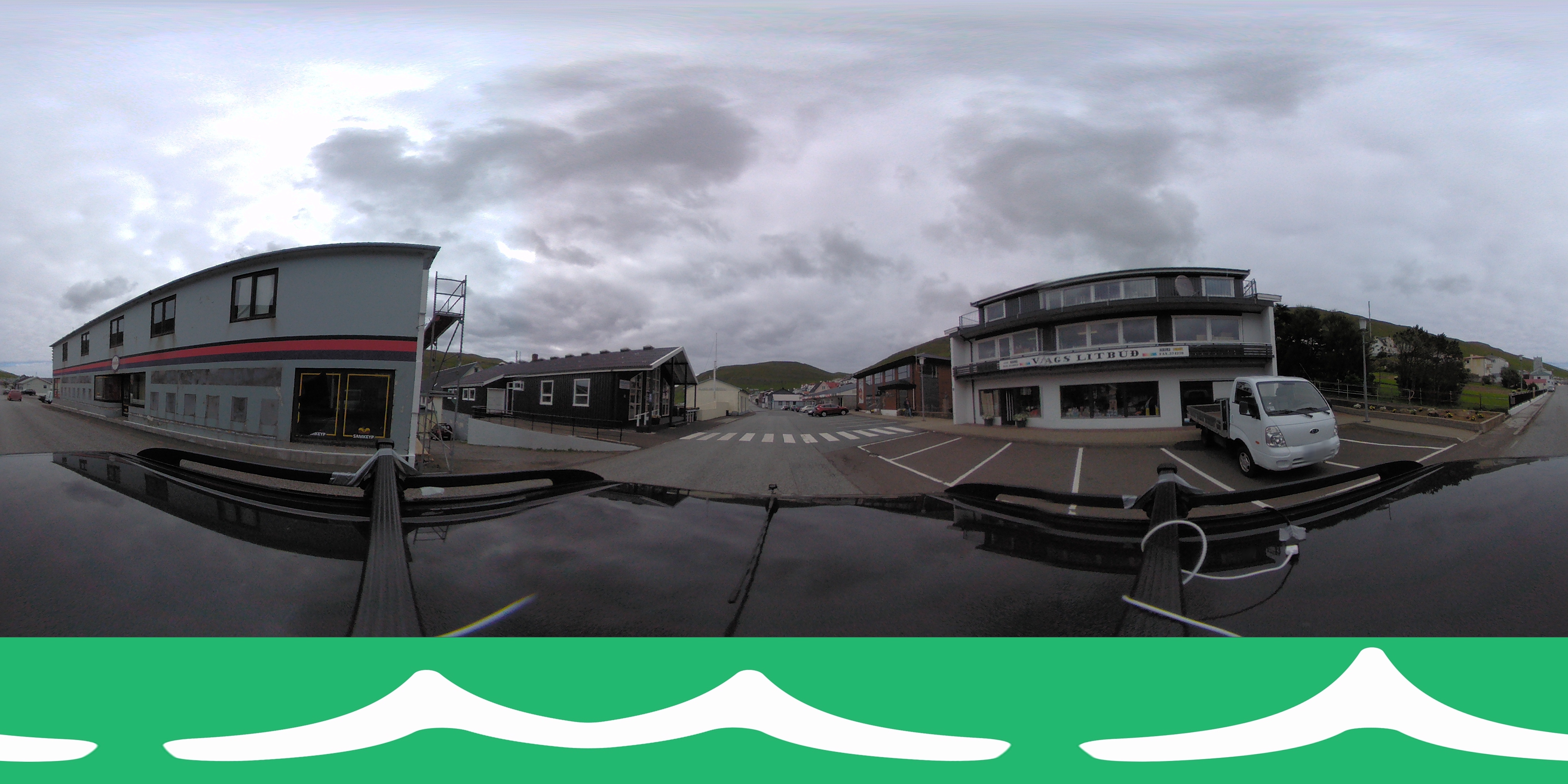 Street view of Vágur