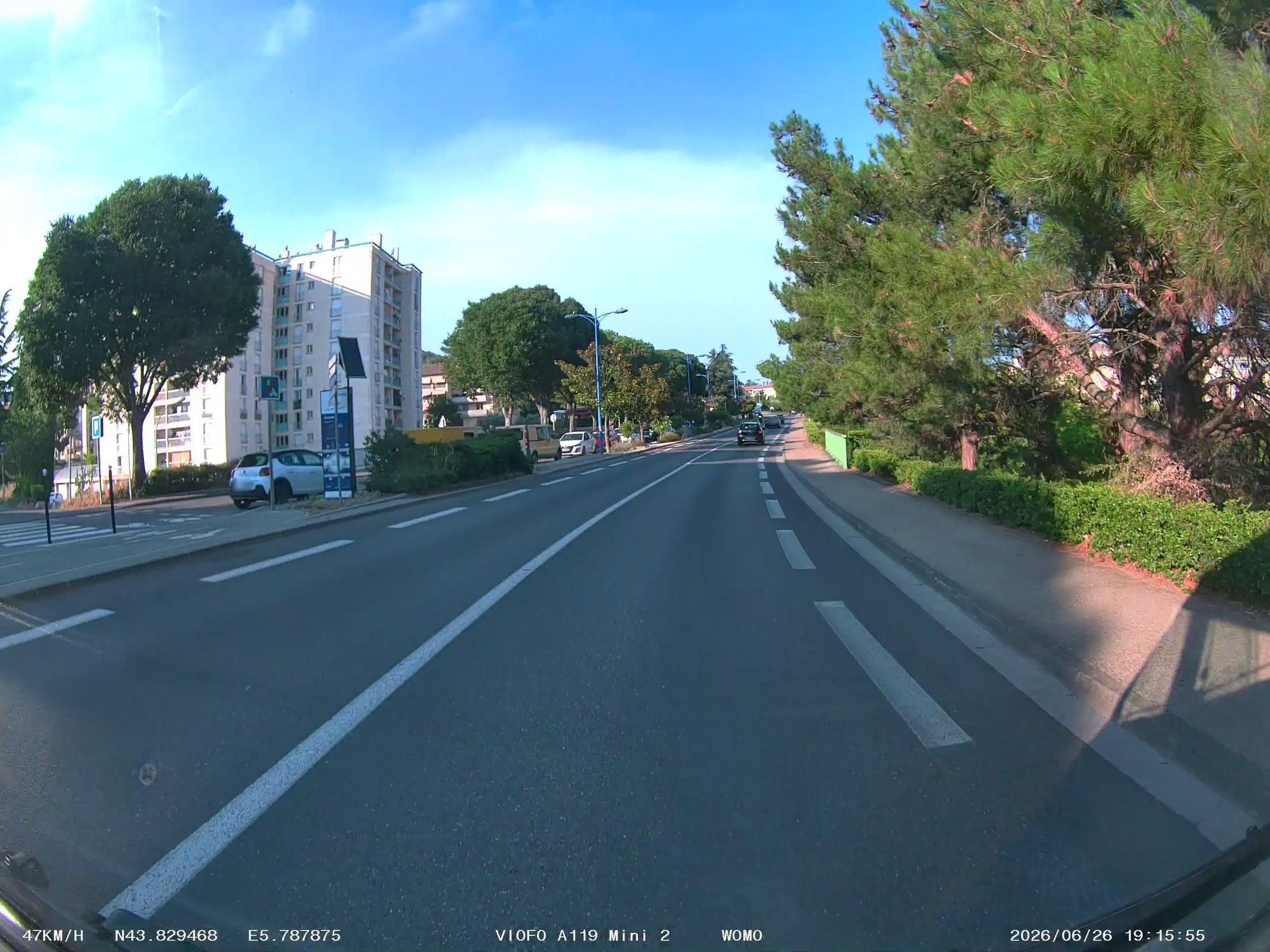 Street view of Manosque