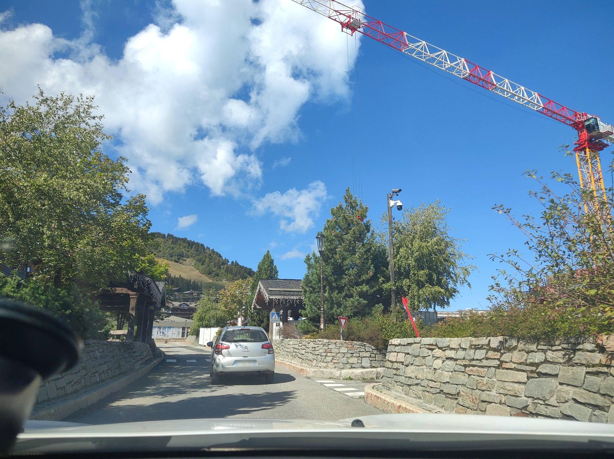Street view of Courchevel