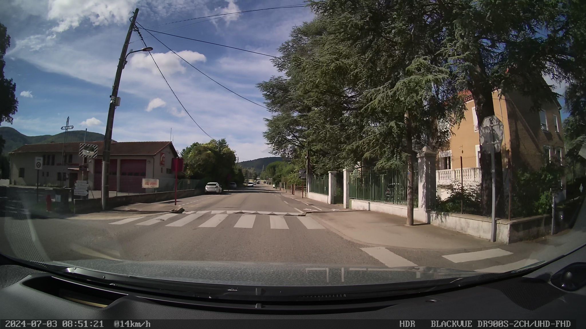 Street view of La Bégude-de-Mazenc