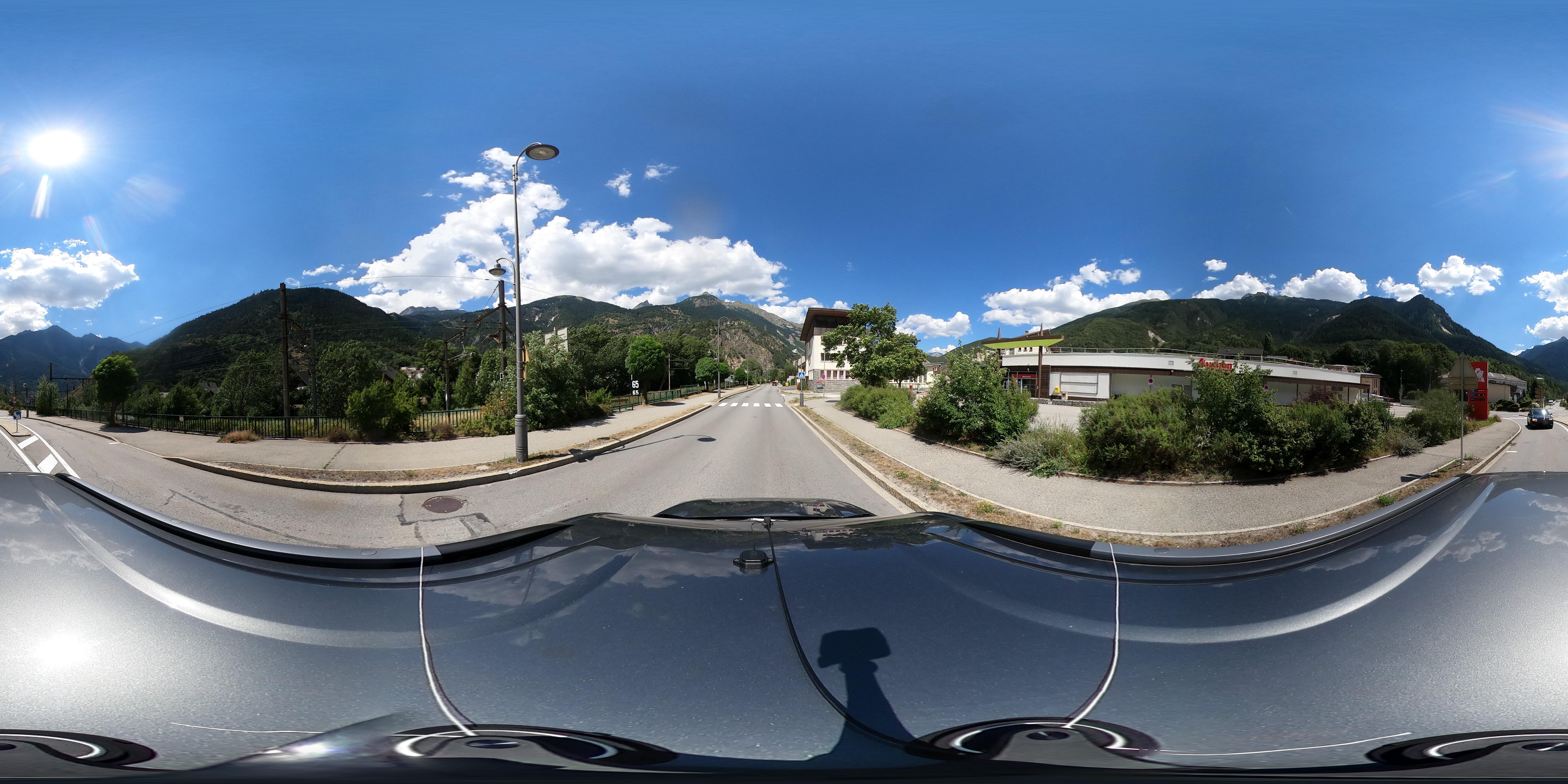 Street view of Modane