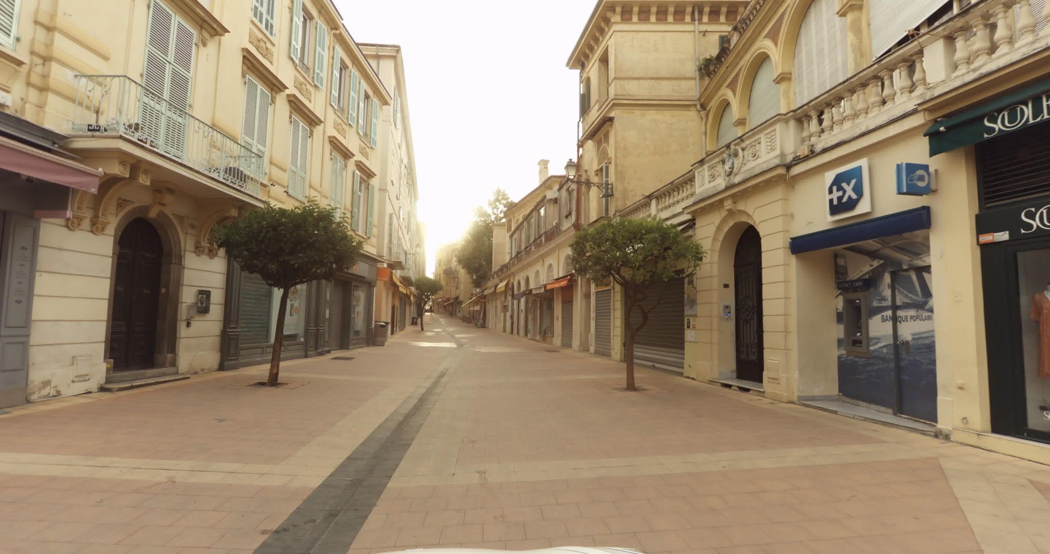 Street view of Menton