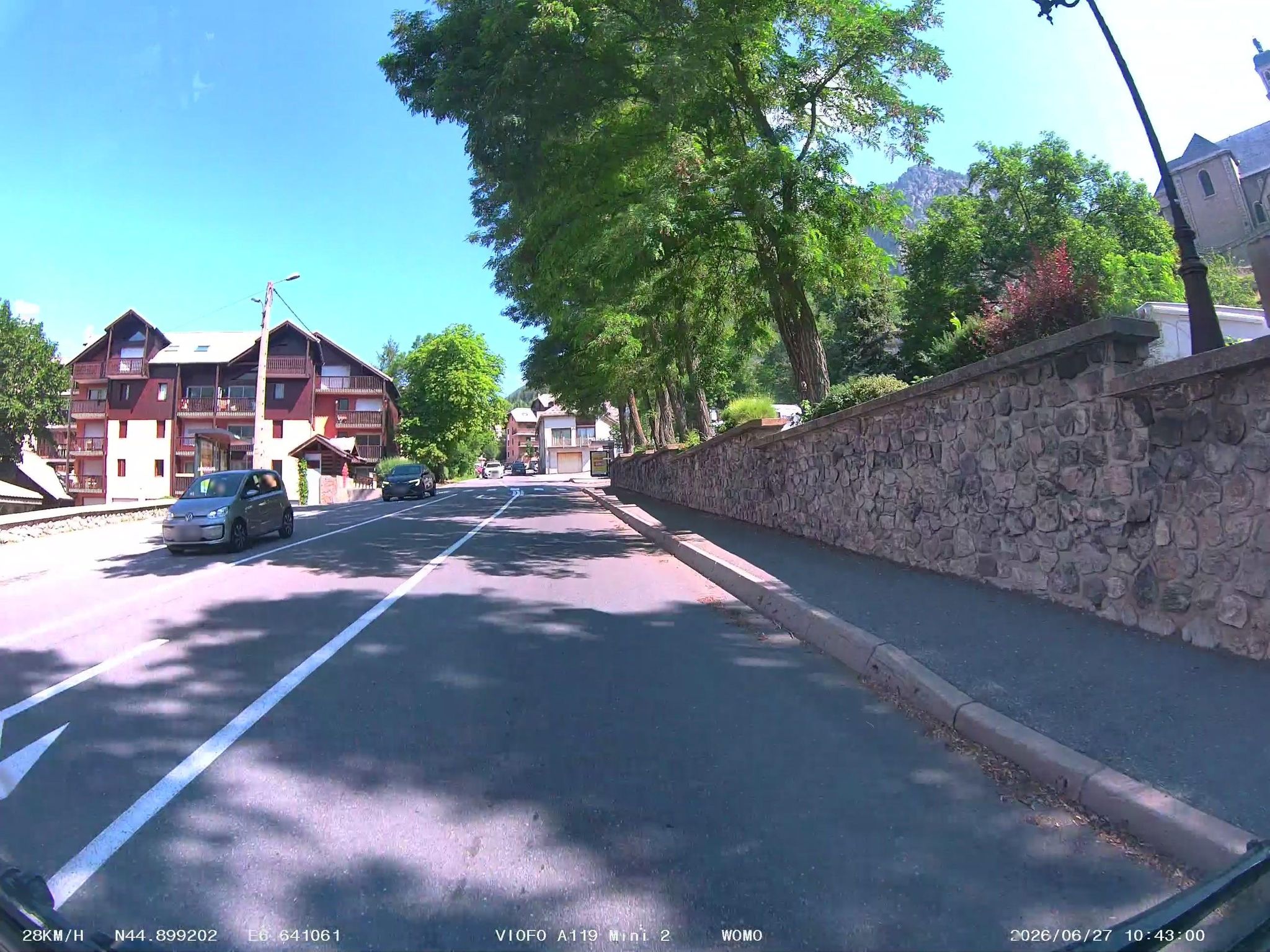 Street view of Briançon