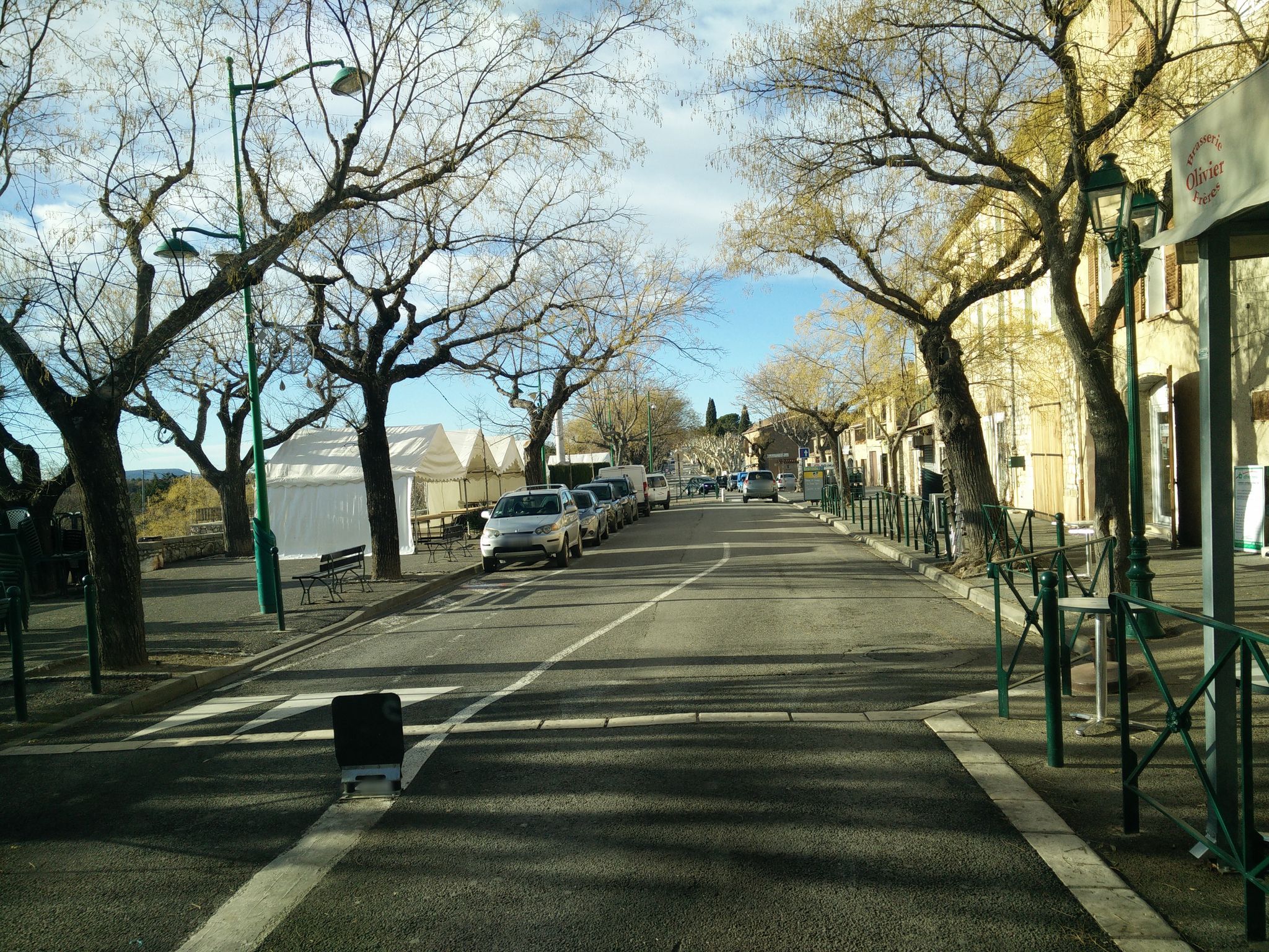 Street view of Régusse