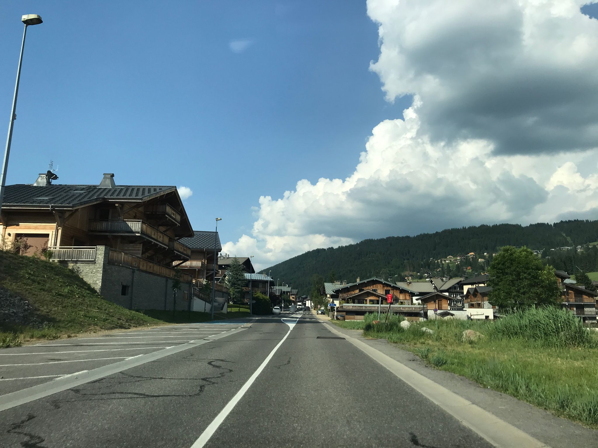 Street view of Les Gets
