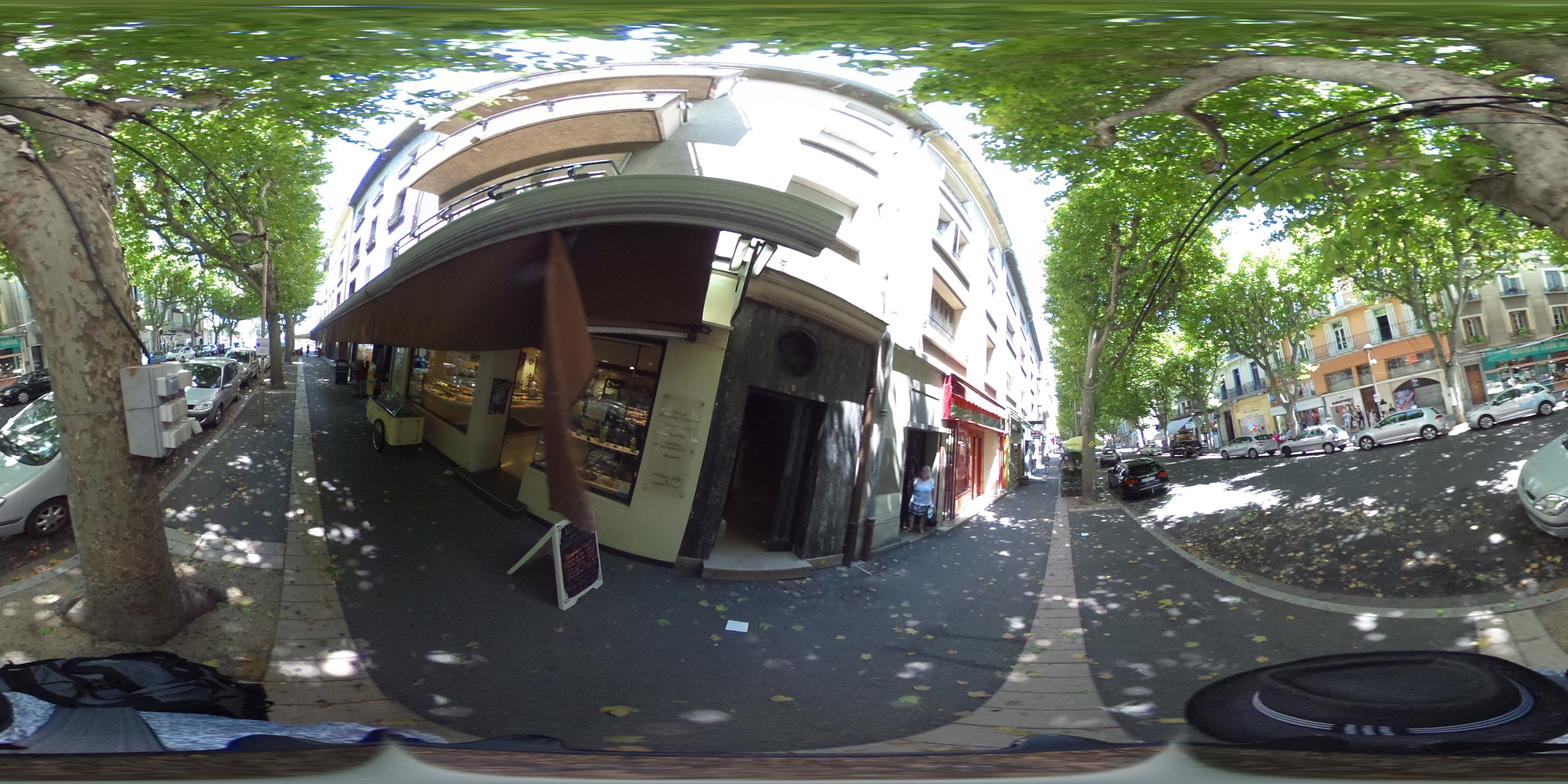 Street view of Digne-les-Bains