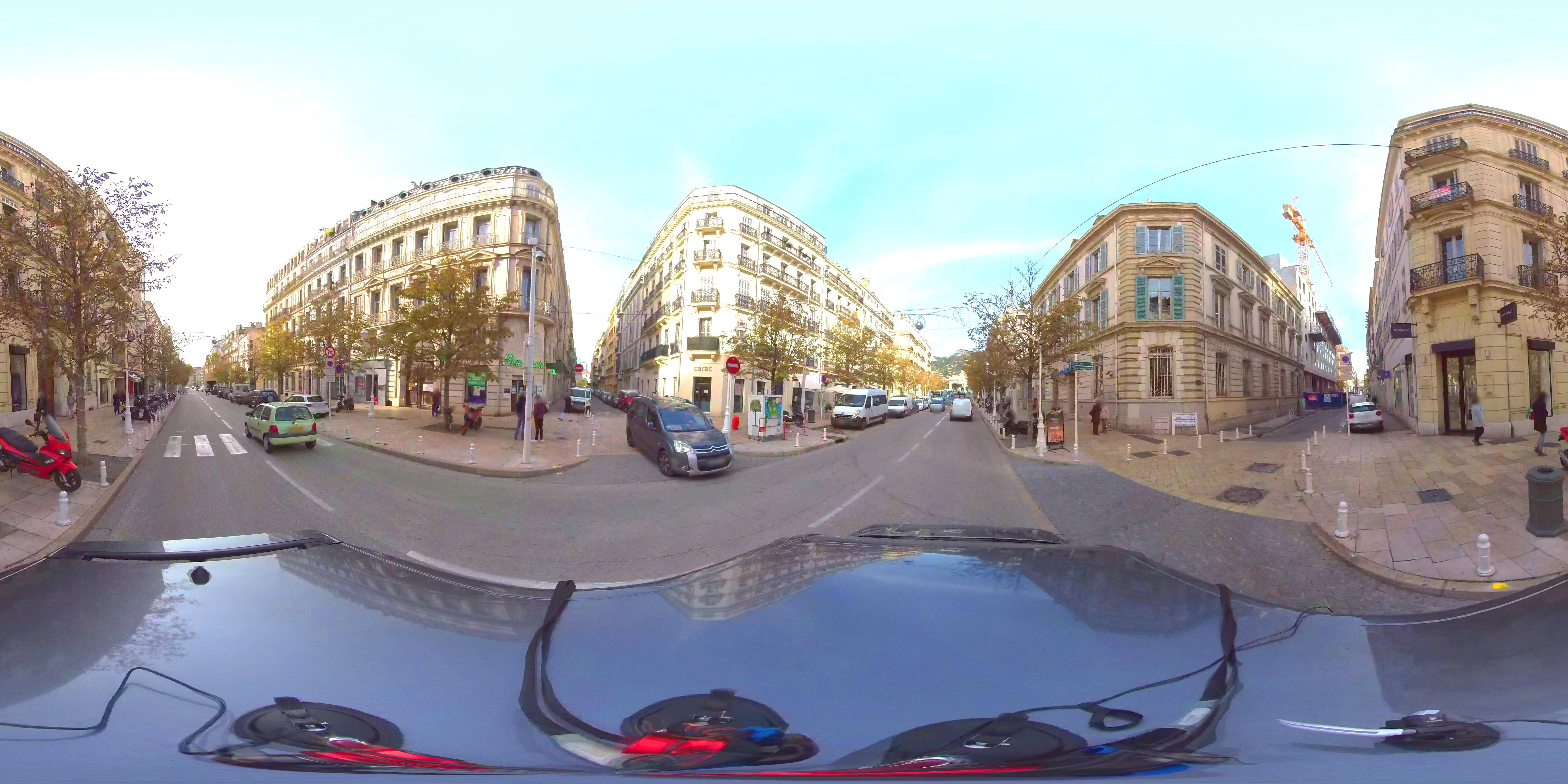 Street view of Toulon