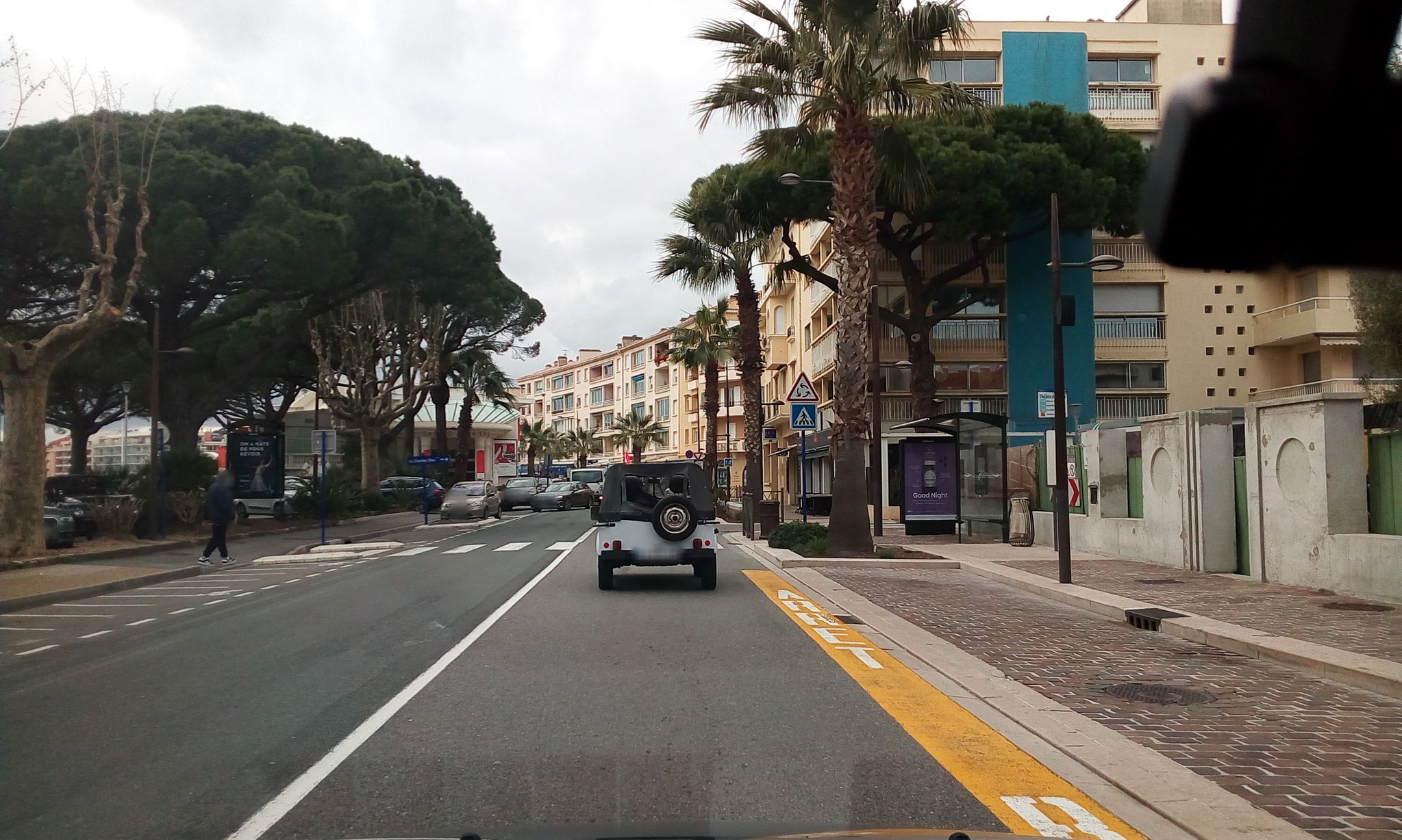 Street view of Sainte-Maxime
