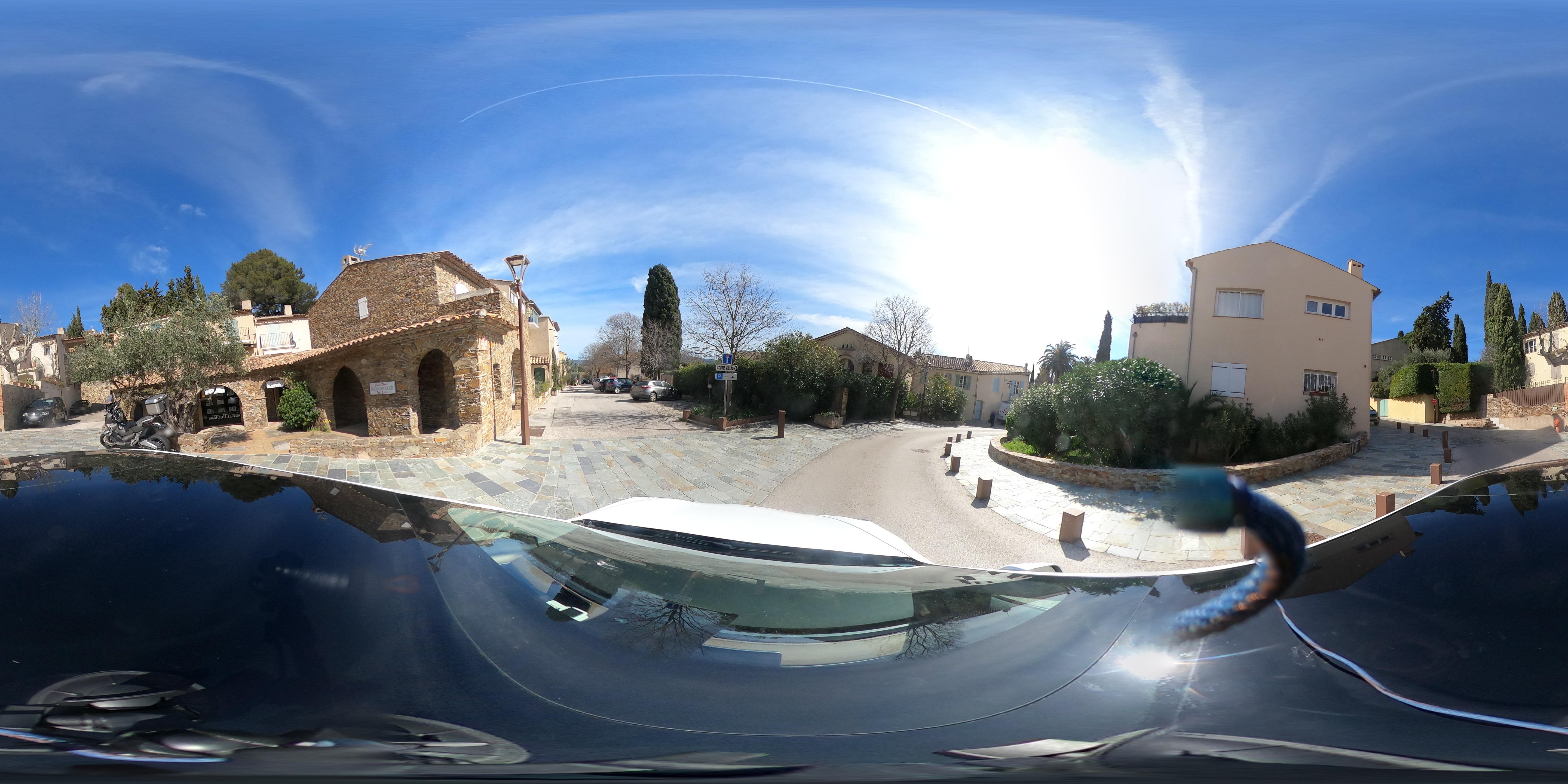 Street view of Grimaud