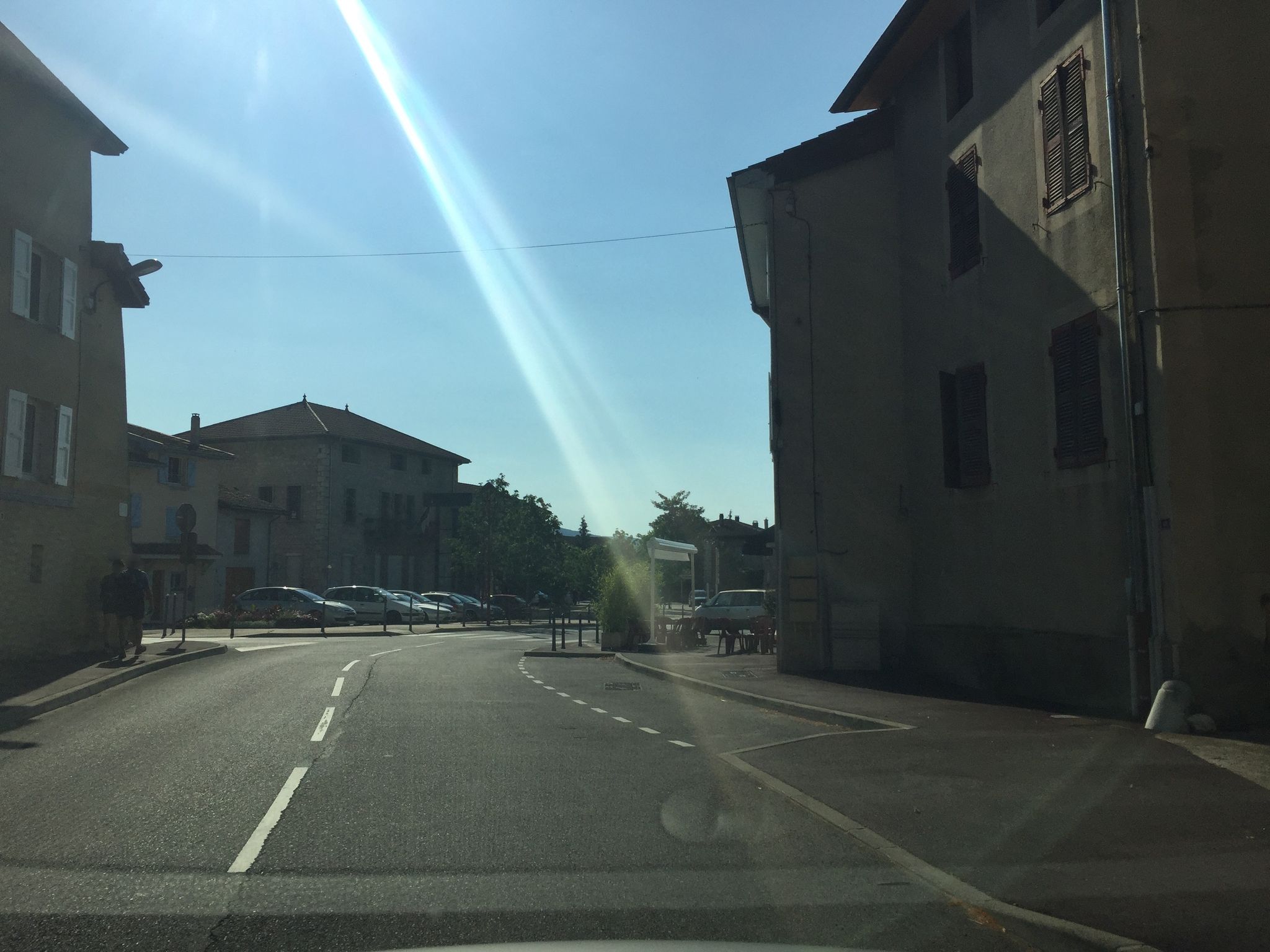 Street view of Saint-Laurent-en-Royans