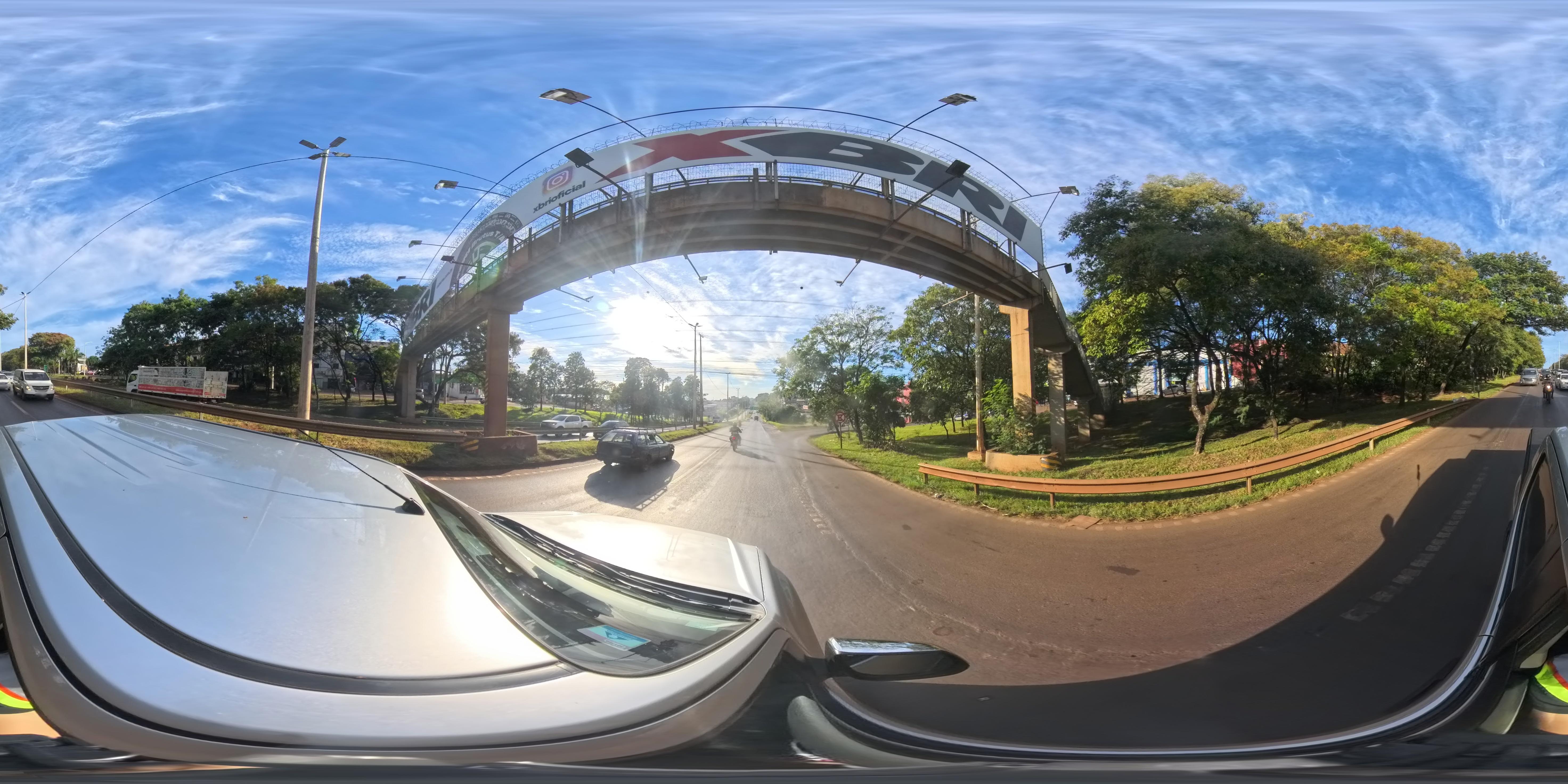 Street view of Ciudad del Este