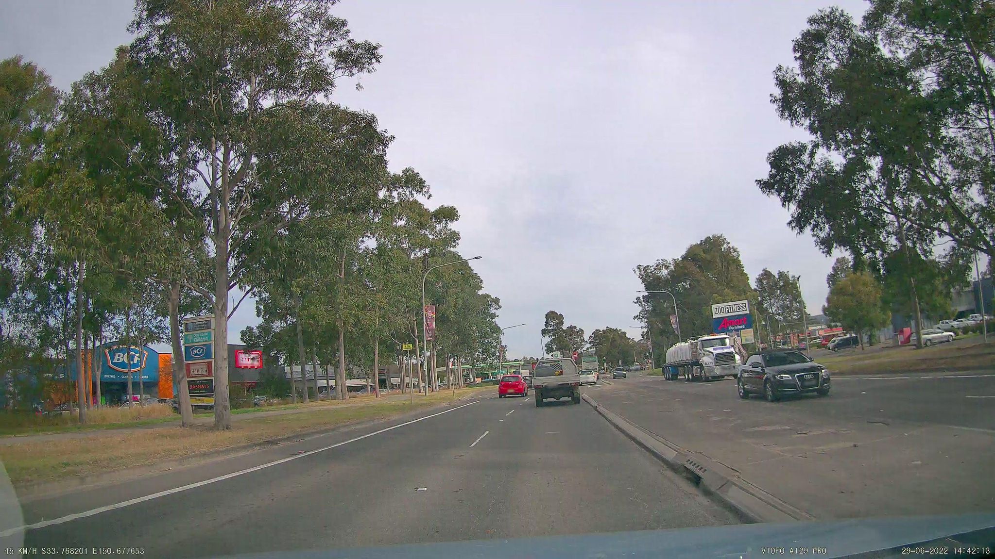 Street view of Jamisontown