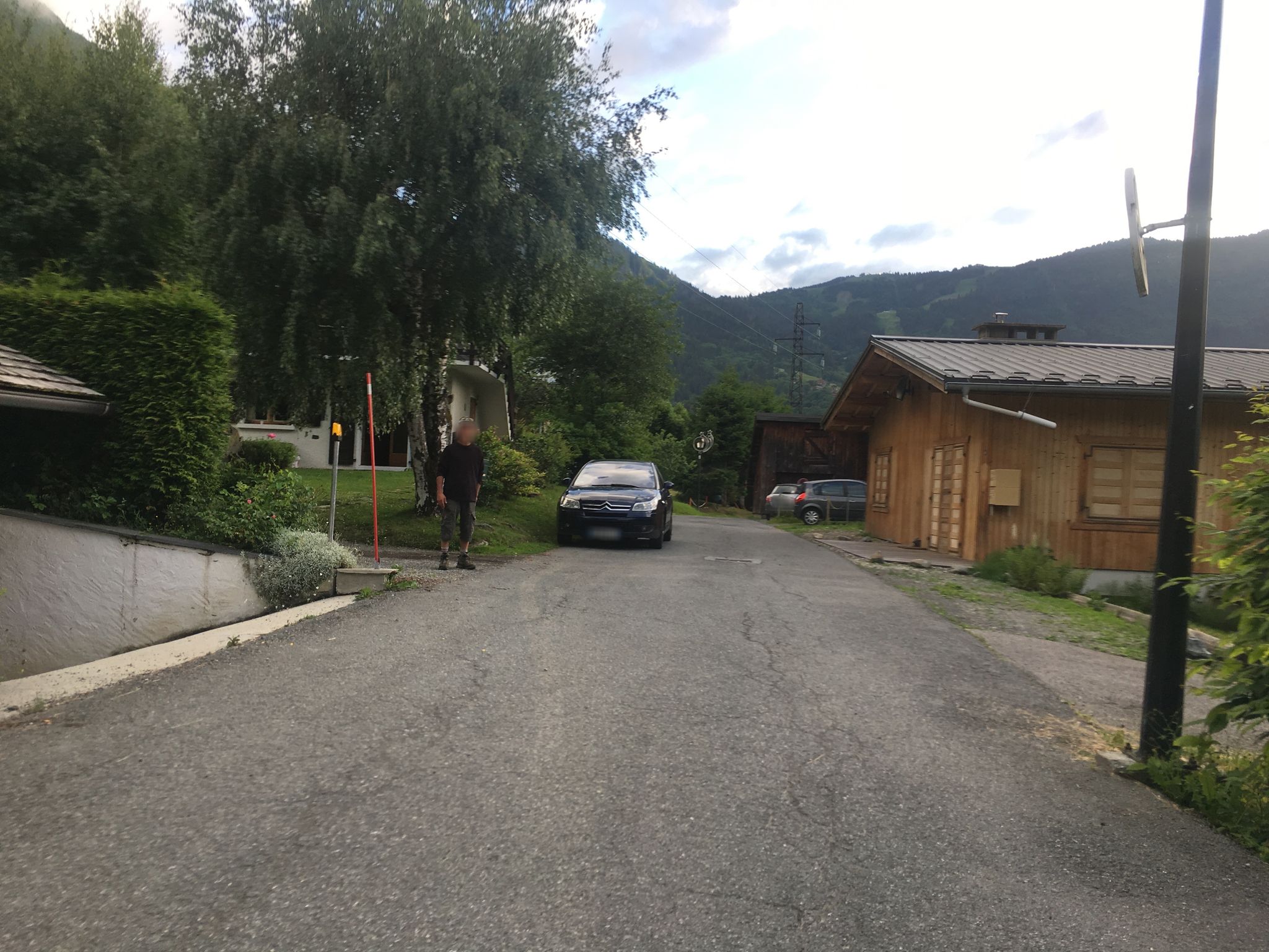Street view of Les Houches