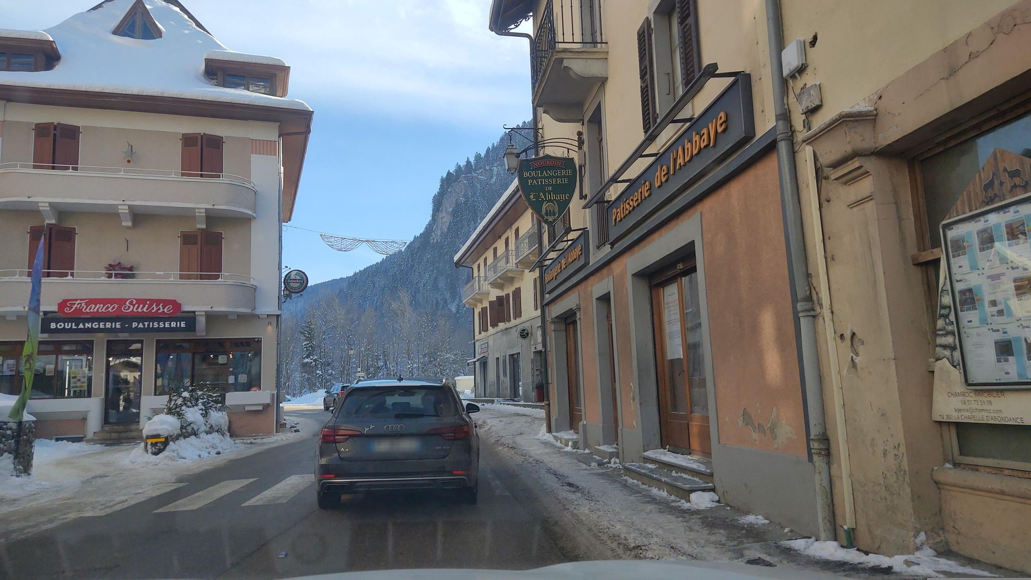 Street view of Abondance